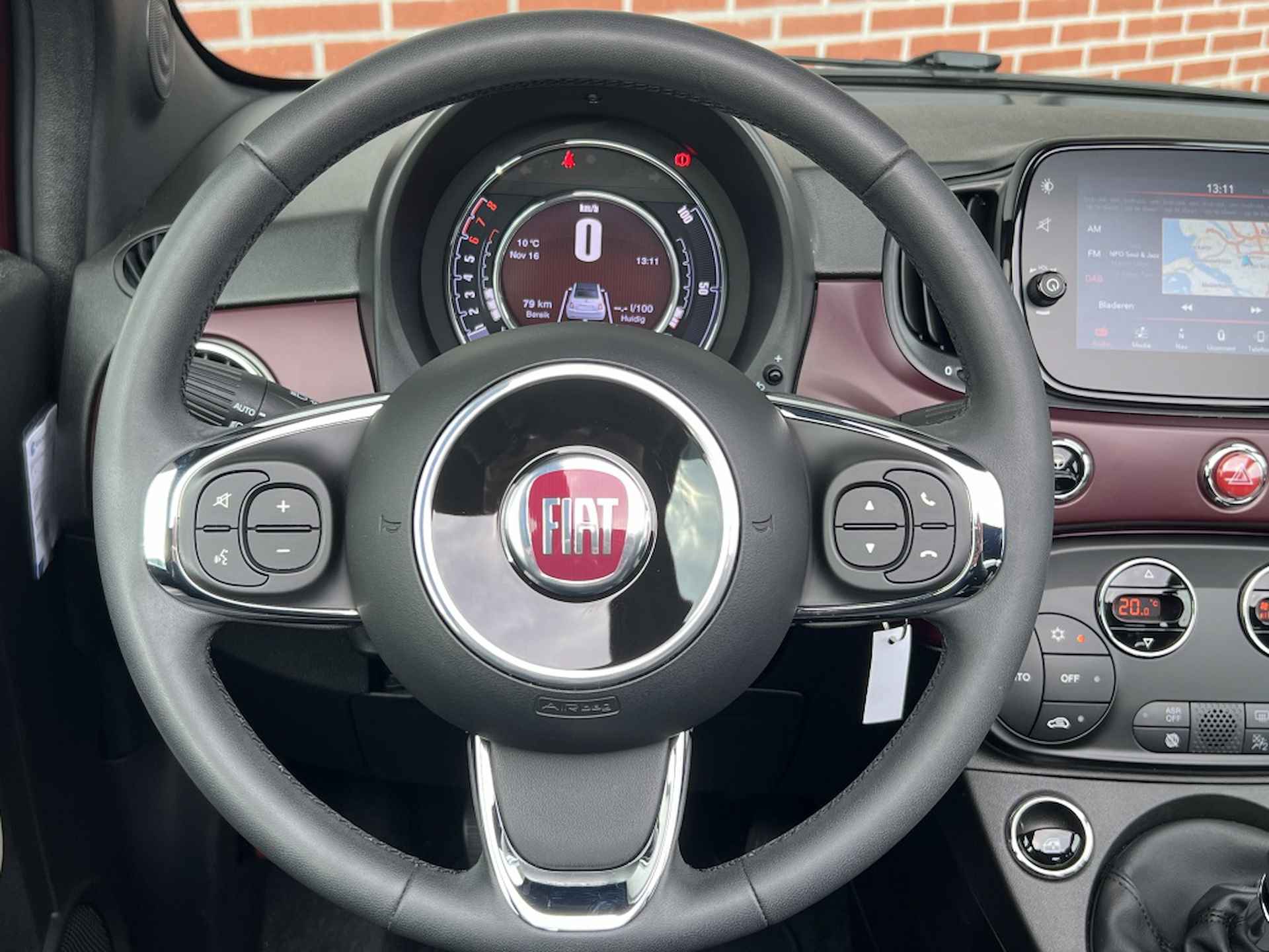 Fiat 500 C 1.0 Hybrid Star | Navi | Leder | Clima | Carplay | 16" - 21/33