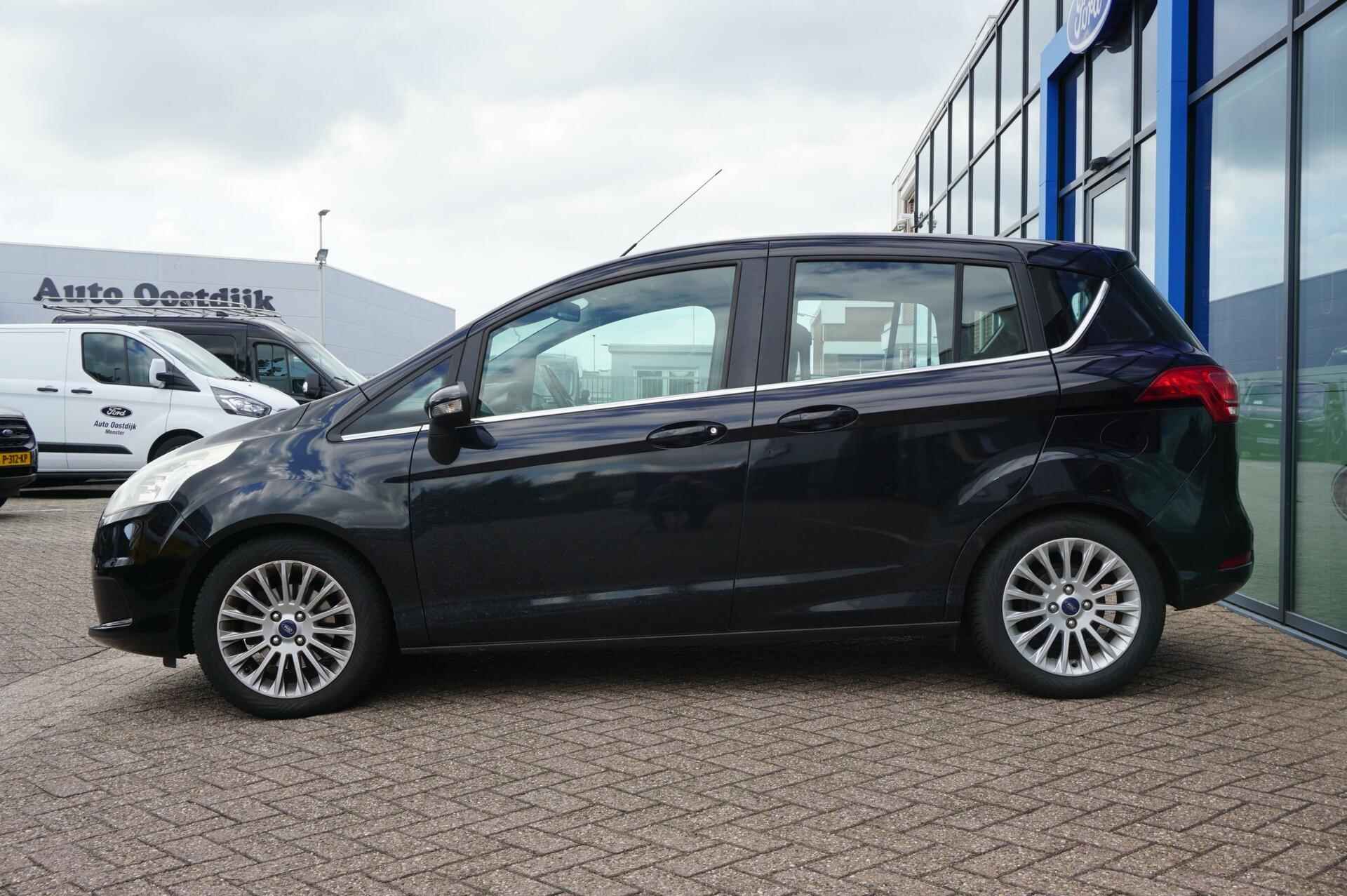 Ford B-Max 1.0 EcoBoost Titanium 100PK Trekhaak NIEUWE DISTRIBUTIERIEM!! Camera Navi Cruise Climate Voorruitverwarming *Dealer Onderhouden* - 3/21