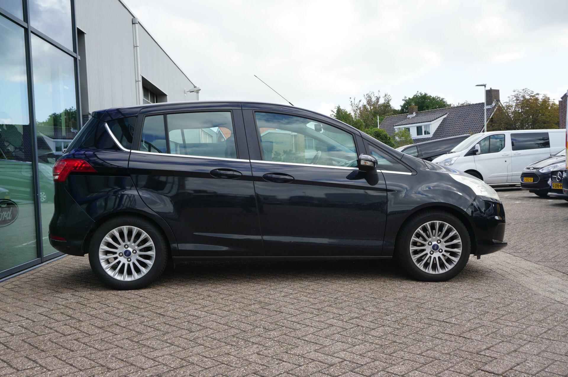 Ford B-Max 1.0 EcoBoost Titanium 100PK Trekhaak NIEUWE DISTRIBUTIERIEM!! Camera Navi Cruise Climate Voorruitverwarming *Dealer Onderhouden* - 5/21