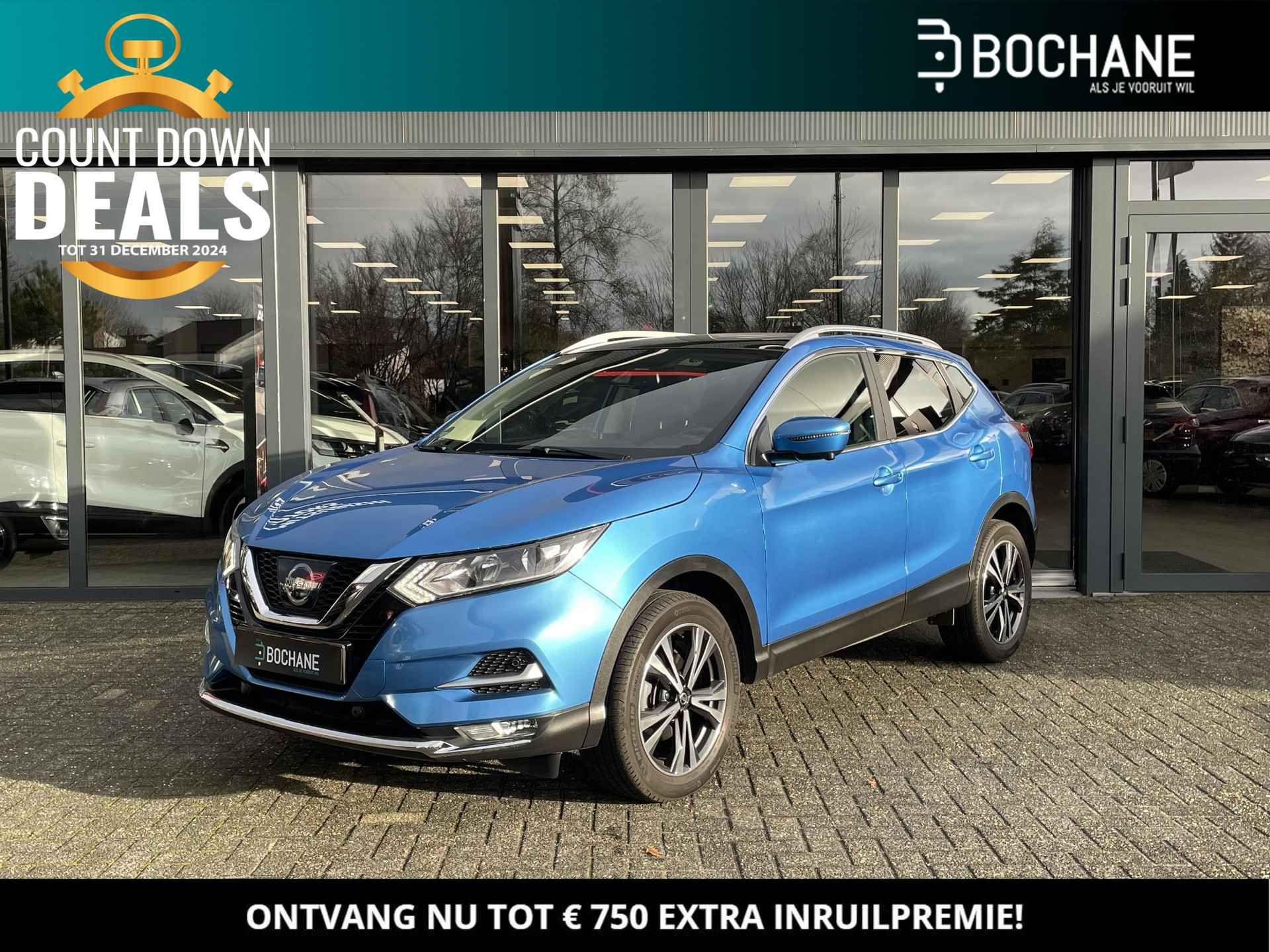 Nissan Qashqai 1.6 DIG-T 163 N-Connecta | Panoramadak | Trekhaak - 1/29