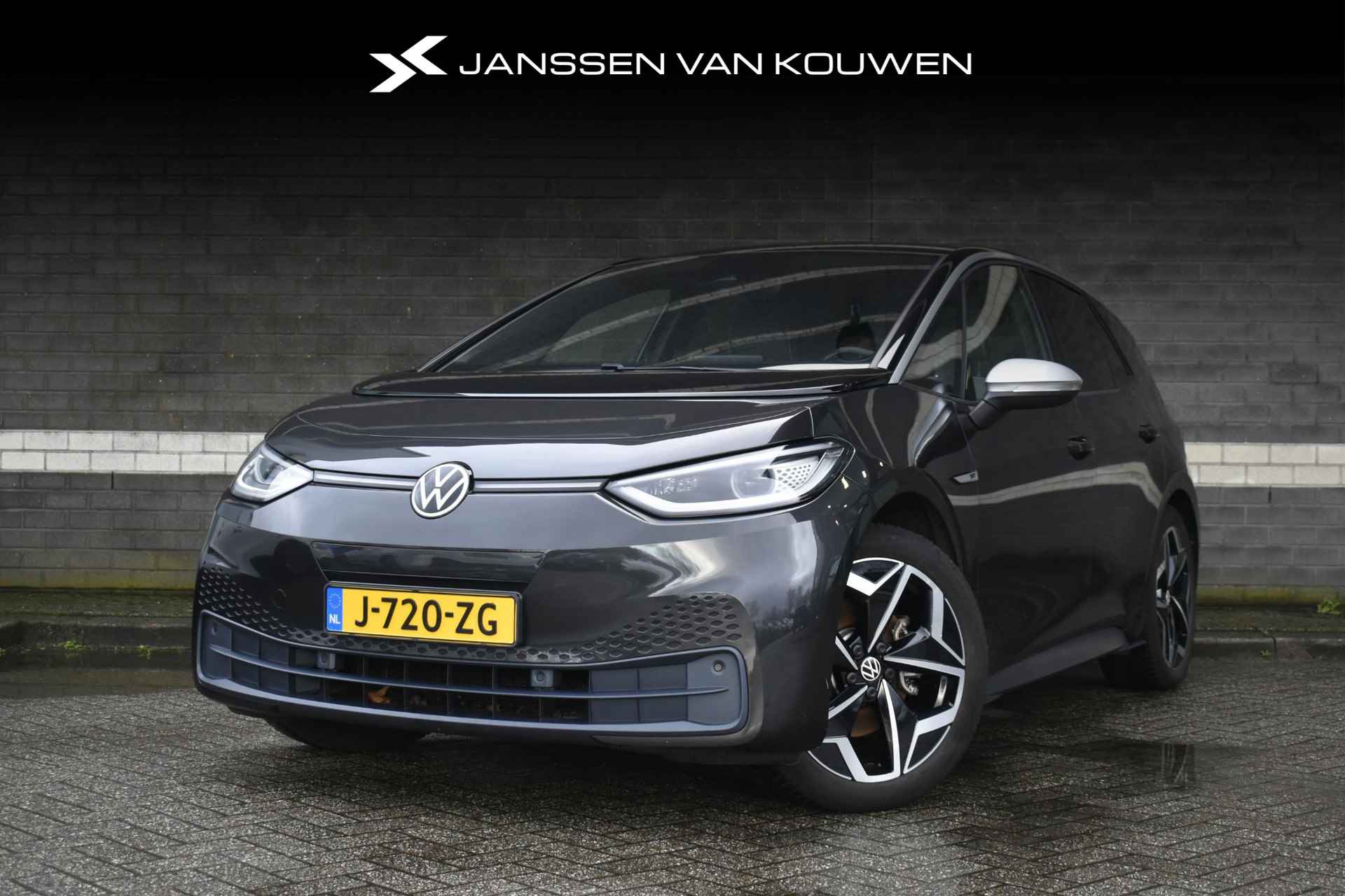 Volkswagen ID.3 First Plus 58 kWh / 91% SOH / Stoelverwarming / Navigatie / LED Koplampen / Camera / Allseason - 1/40