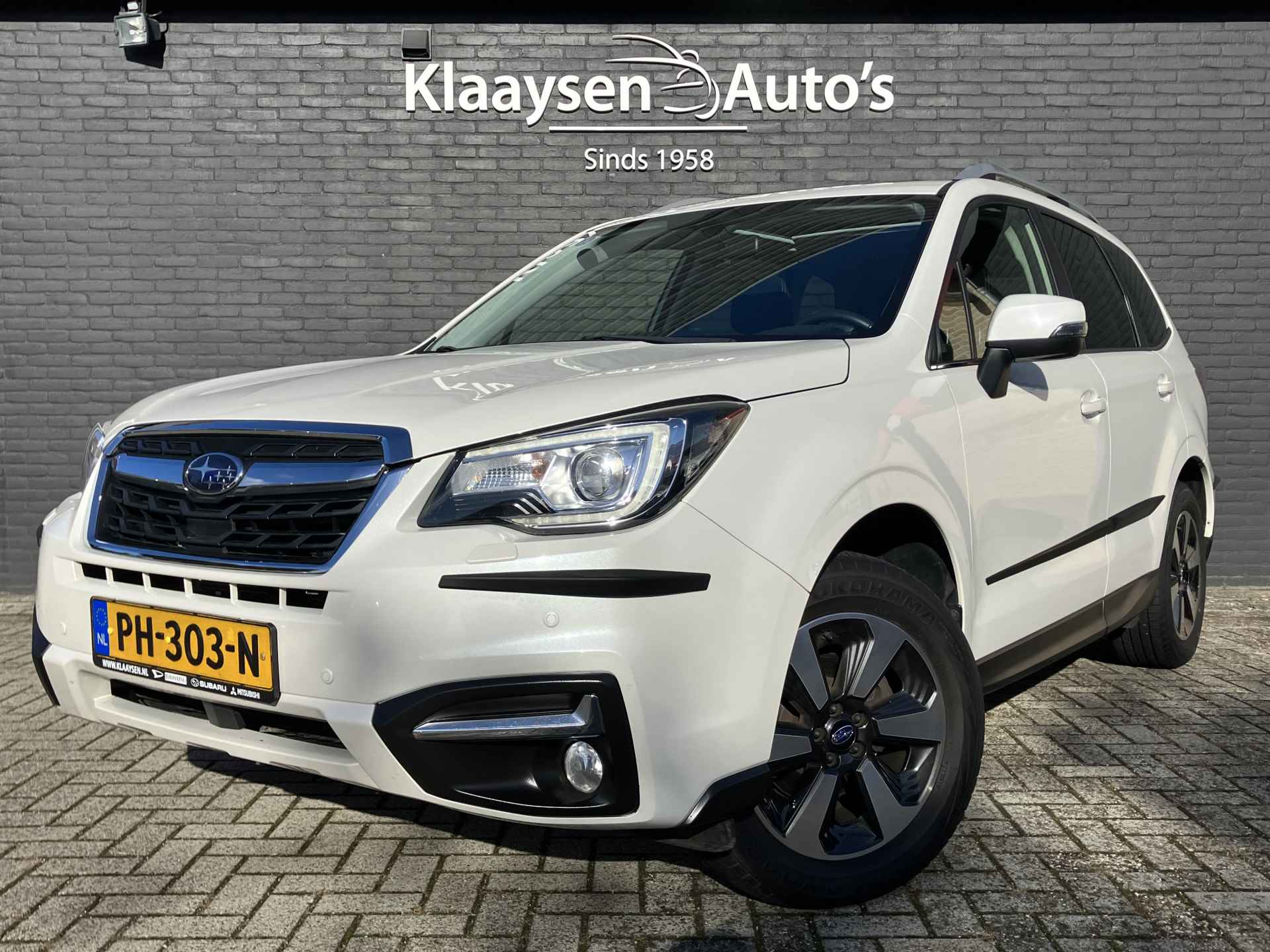 Subaru Forester 2.0 Luxury AWD 150 pk AUT. | navigatie | trekhaak 2000 kg | panoramadak | camera | parkeersensor | 62.000 KM - 1/43