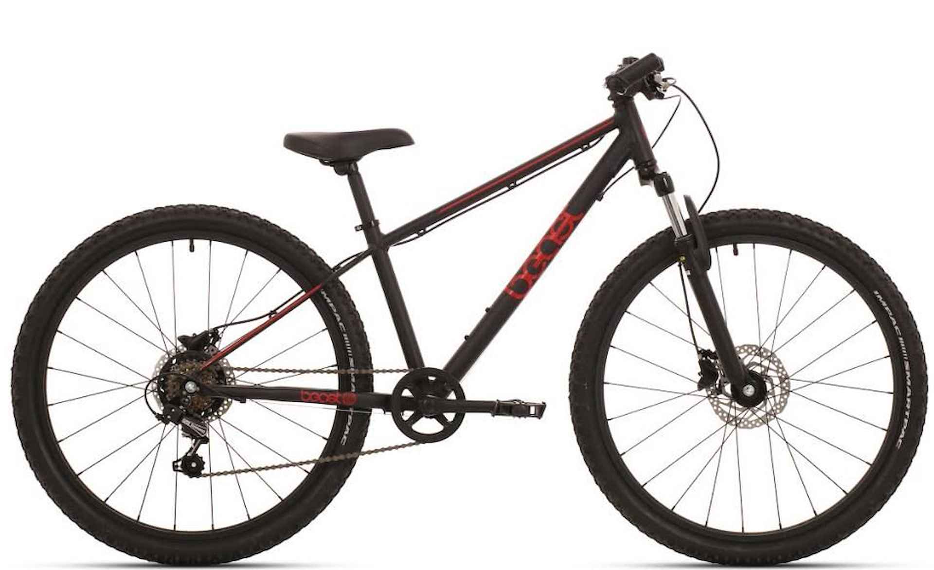 Bike Fun The Beast 26 Disc Jongens Zwart/Roood 2024 - 1/1