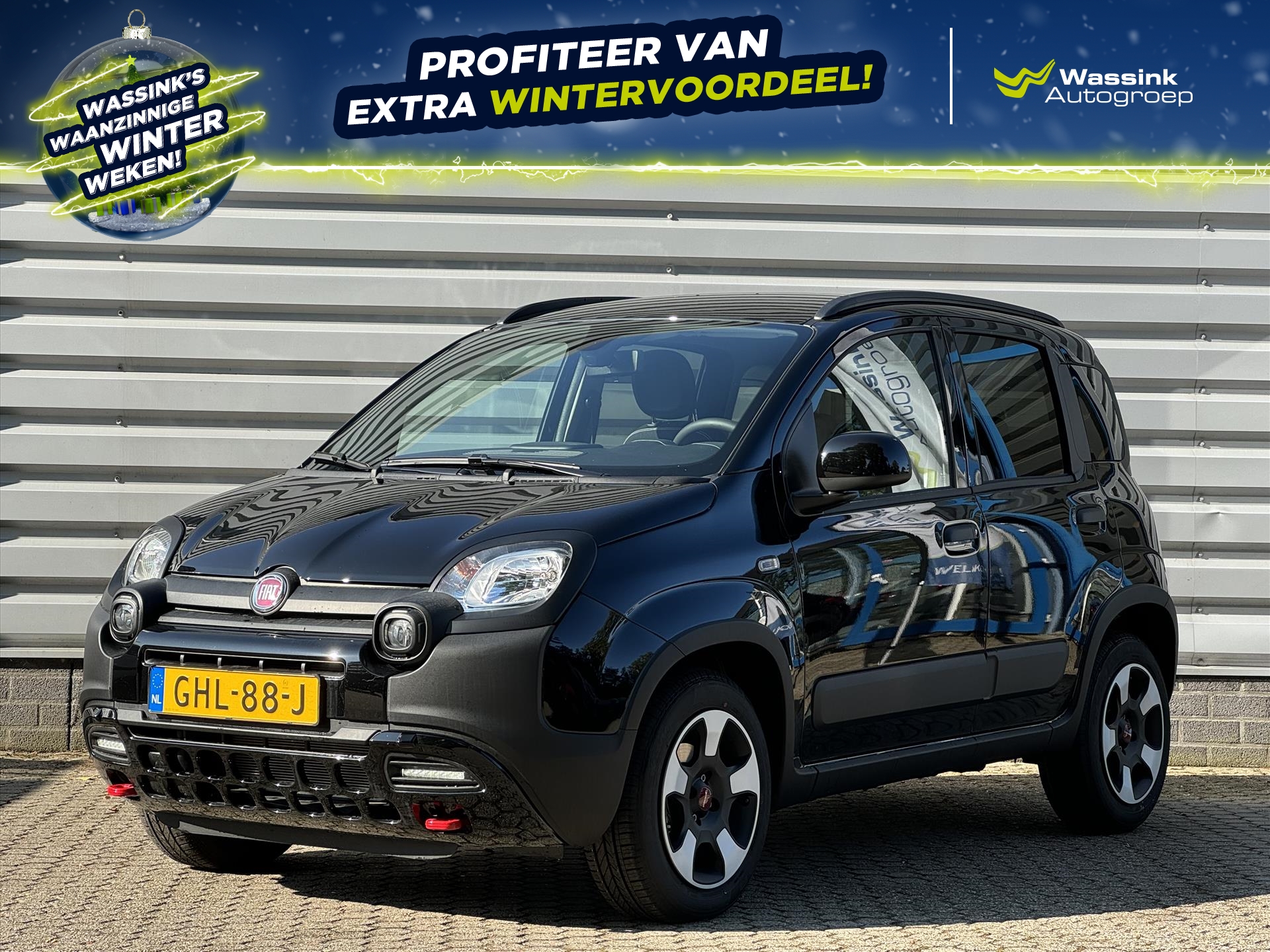 Fiat Panda 1.0 70pk Hybrid Cross | Carplay | Hoge zit | Airco |