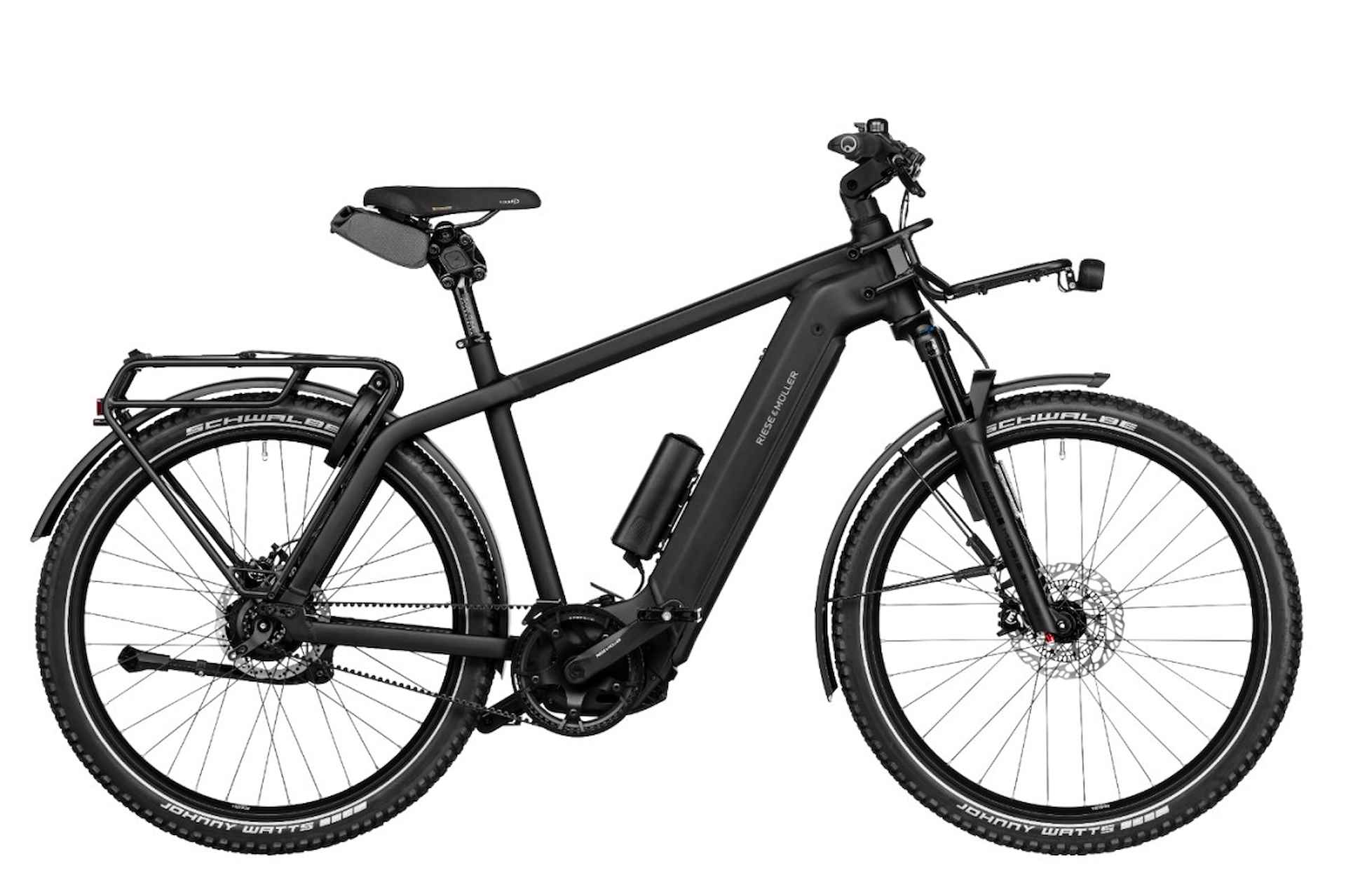 Riese & Müller Charger 4 GT Rohloff 750Wh + 250Wh Heren Black Matt 53cm 2024 - 1/1