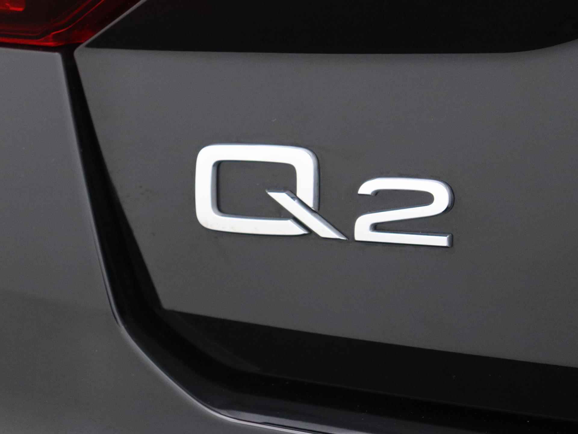 Audi Q2 30 TFSI Pro Line 110 PK | LED Koplampen | Apple Carplay/Android Auto | Virtual Cockpit | Climate Control | Cruise Control | Parkeersensoren | Lichtmetalen velgen | Fabrieksgarantie | - 25/31