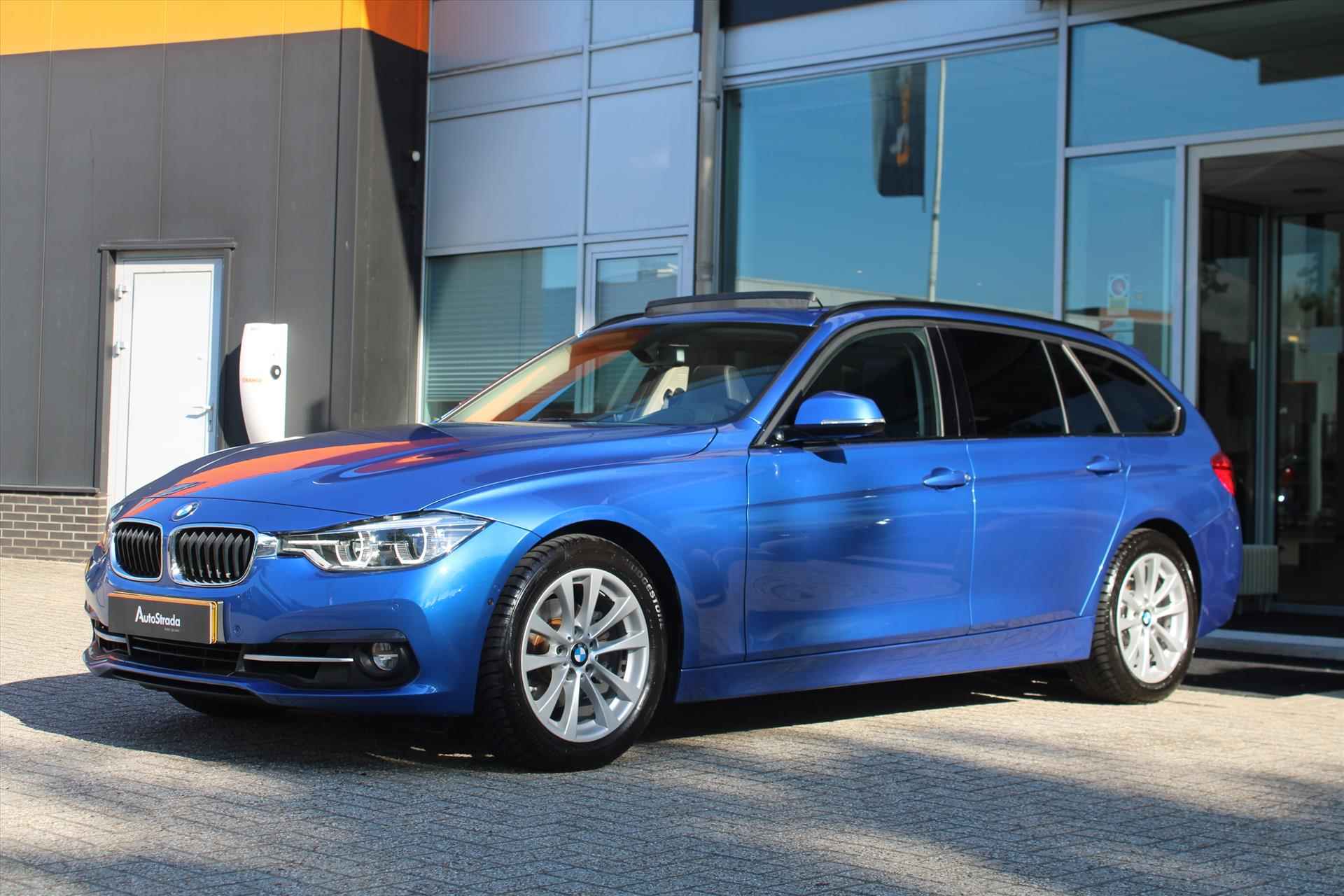 BMW 3-Serie Touring (f31) 318i LuxuryLine 136pk Aut I Navi I Pano I Camera I Trekhaak I Leder - 10/39