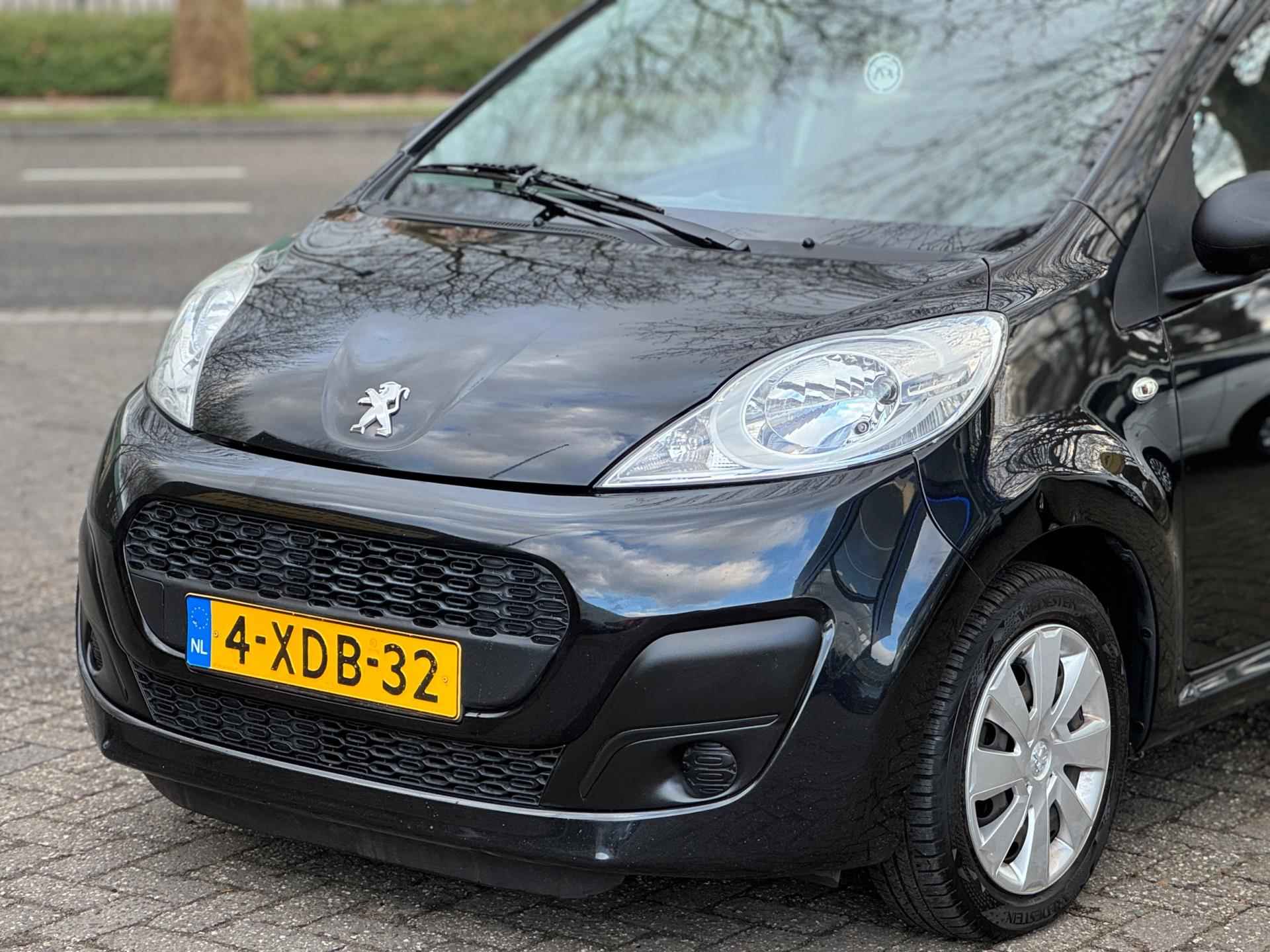 Peugeot 107 1.0 New APK Airco 2014 1e eig Volledig onderhouden Nieuwe type Zwart - 7/30