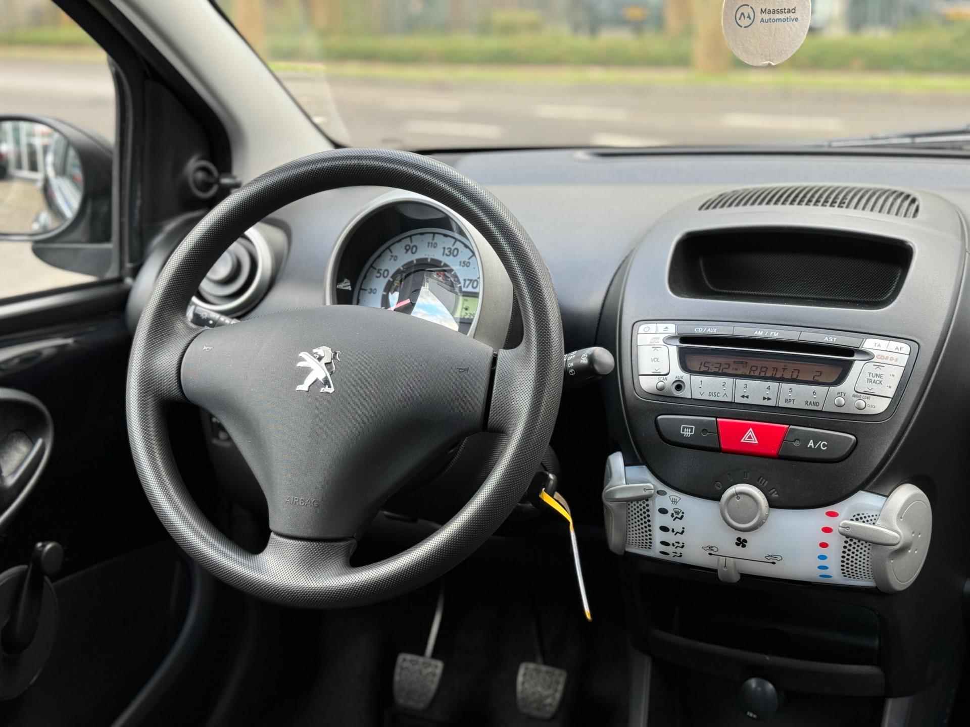 Peugeot 107 1.0 New APK Airco 2014 1e eig Volledig onderhouden Nieuwe type Zwart - 20/30