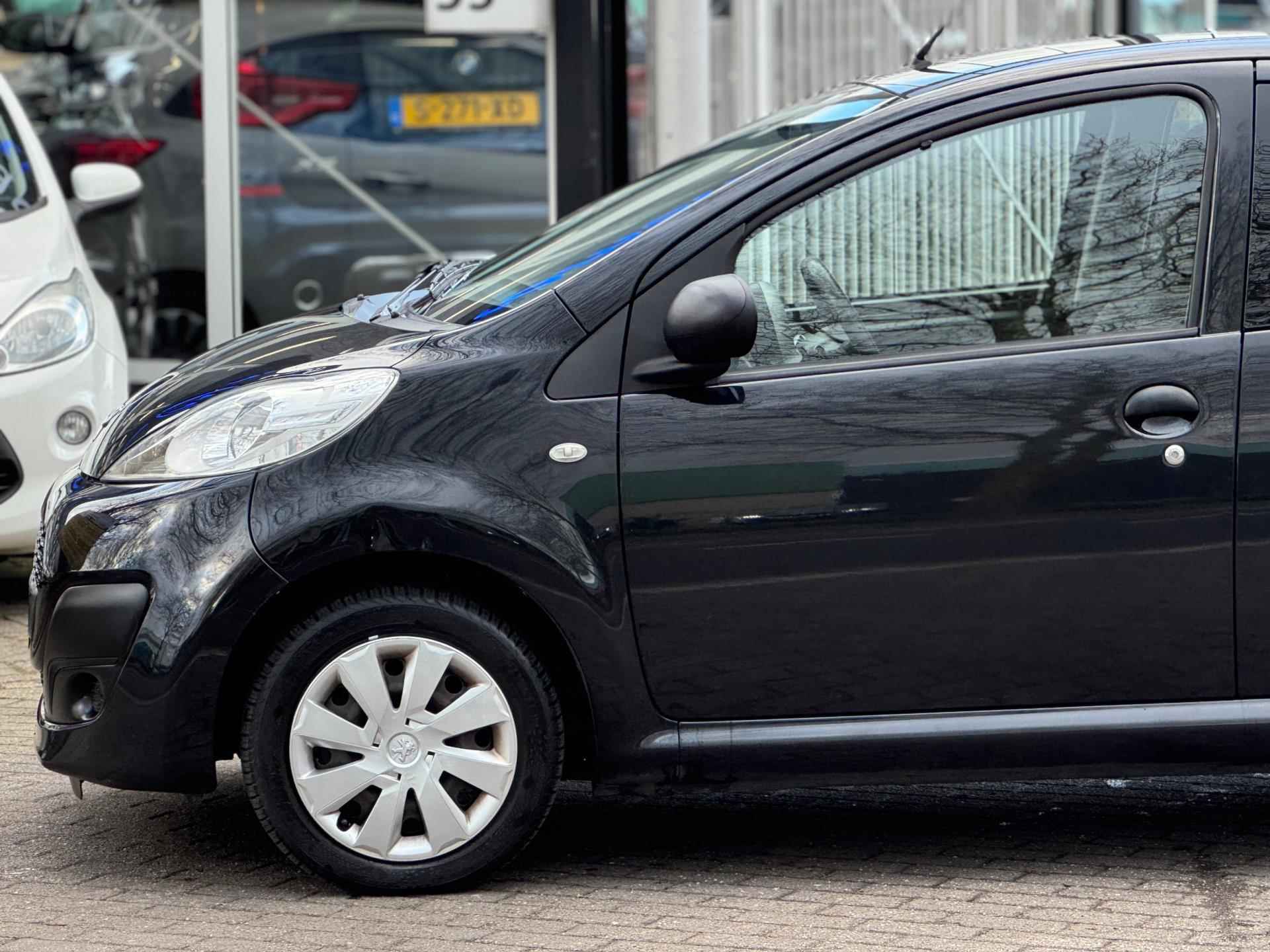 Peugeot 107 1.0 New APK Airco 2014 1e eig Volledig onderhouden Nieuwe type Zwart - 22/30