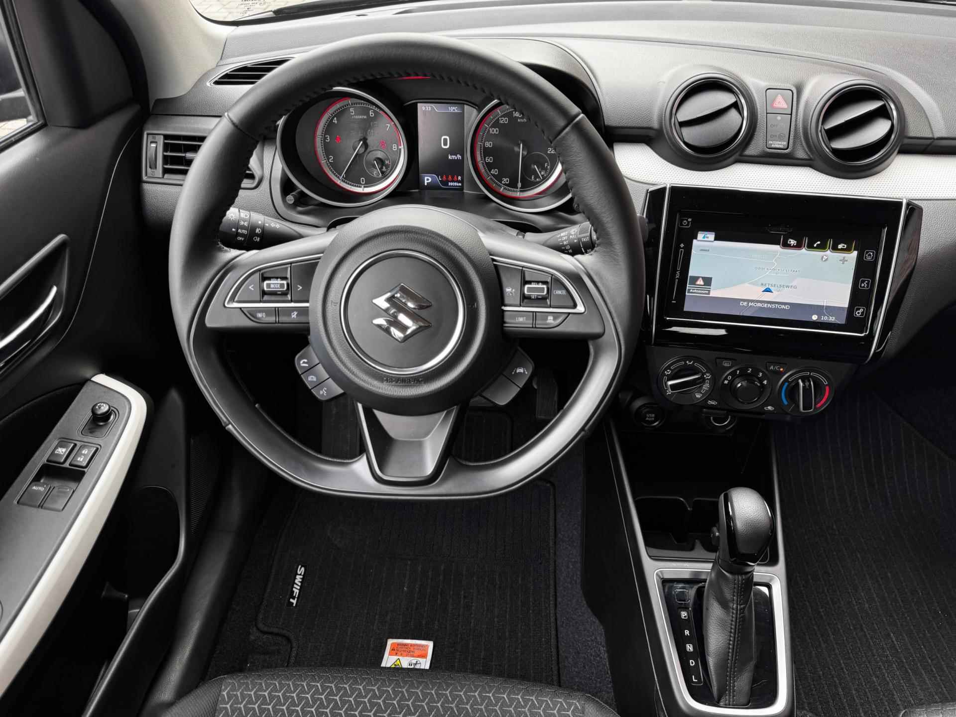 Suzuki Swift 1.2 Select Smart Hybrid / Automaat / Navigatie + Camera / Adaptive Cruise / Stoelverwarming / DAB - 16/48