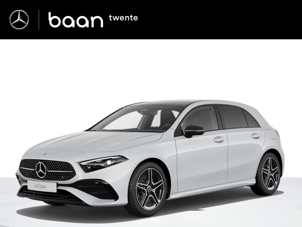 Mercedes-Benz A-Klasse A 250 e AMG Line | Nightpakket | Panoramadak | Multibeam LED | Dode Hoek ass. | Sound System | Stoelverwarming | Achteruitrijcam