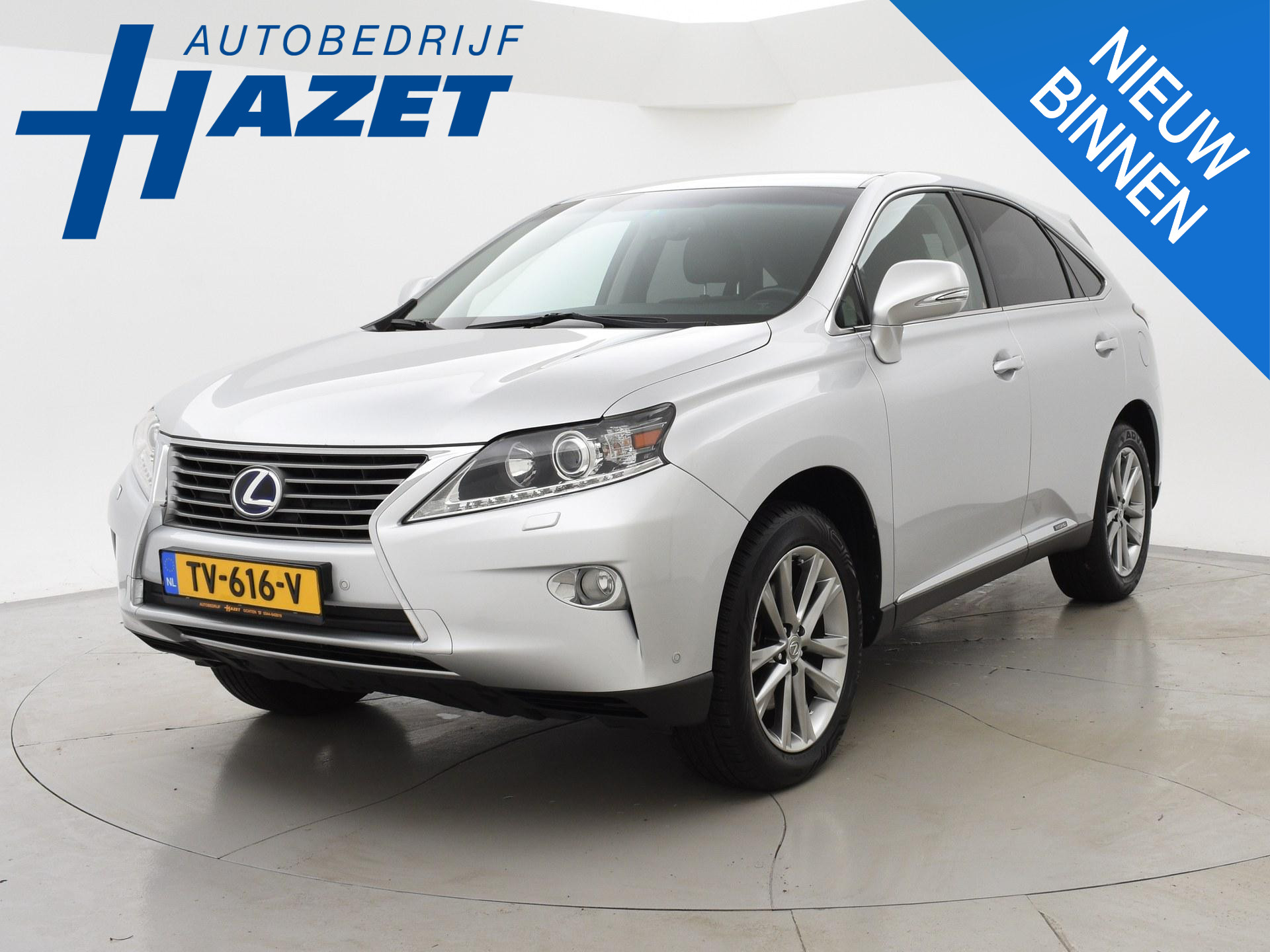 Lexus RX 450h 4WD LUXURY LINE *DEALER ONDERHOUDEN + TREKHAAK / CAMERA / LEDER / DAB