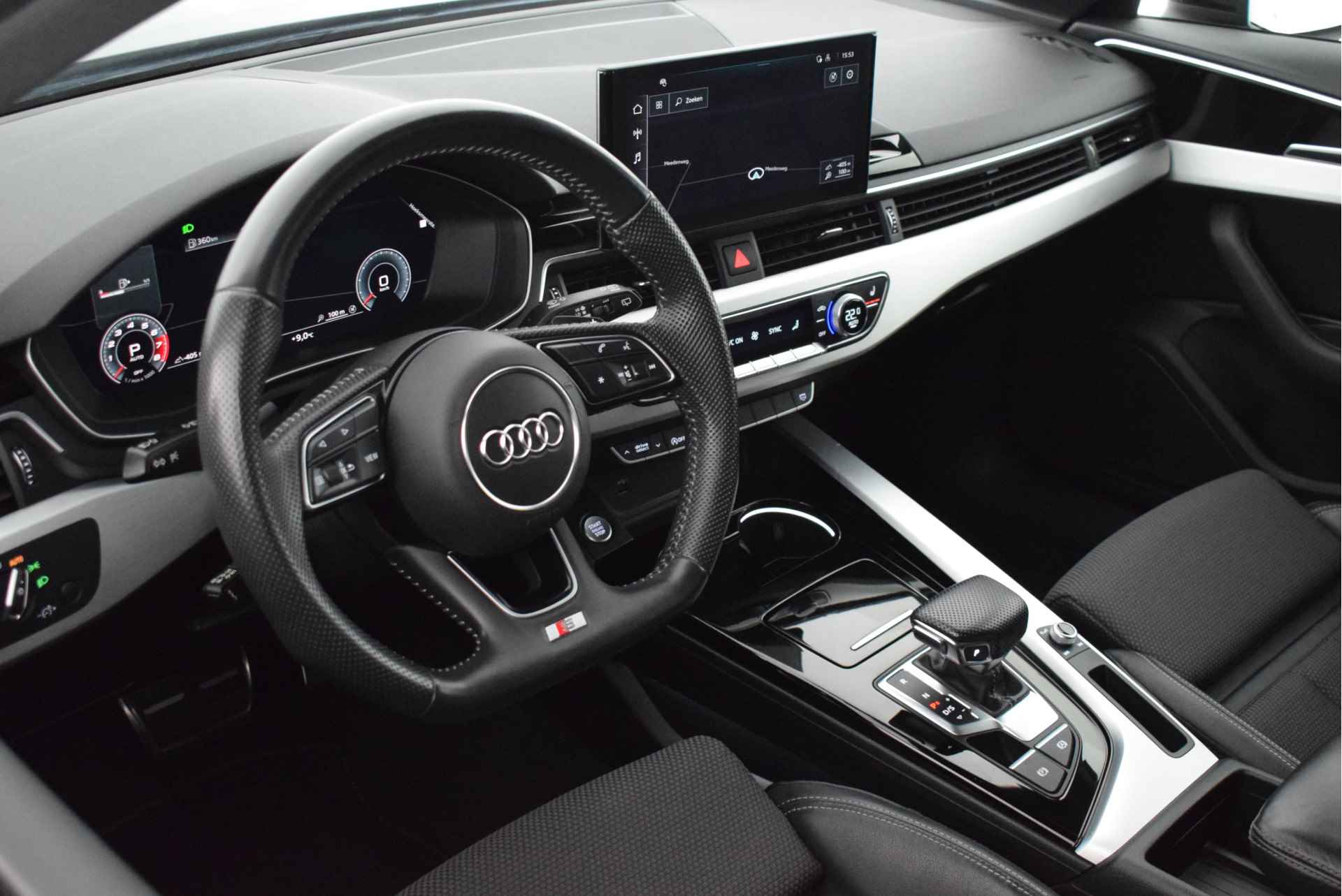 Audi A4 Avant 35 TFSI 150pk S-Tronic 2x S-Line Trekhaak Stoelverwarming Led Virtual Cockpit Navigatie - 3/47