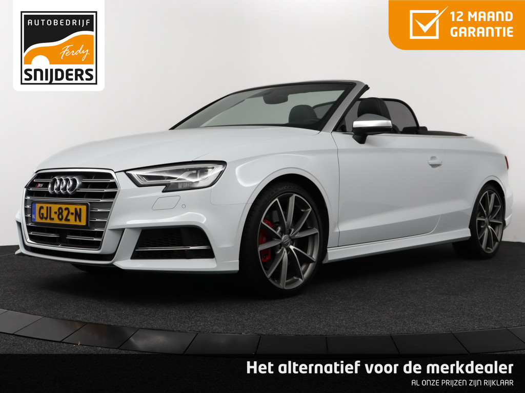 Audi S3 Cabriolet 2.0 TFSI Quattro Pro Line Plus S-LINE, 12 MND BOVAG GARANTIE | Navi | Cruise Control | Leer | LED+ | Camera - RIJKLAAR ZONDER MEERPRIJS