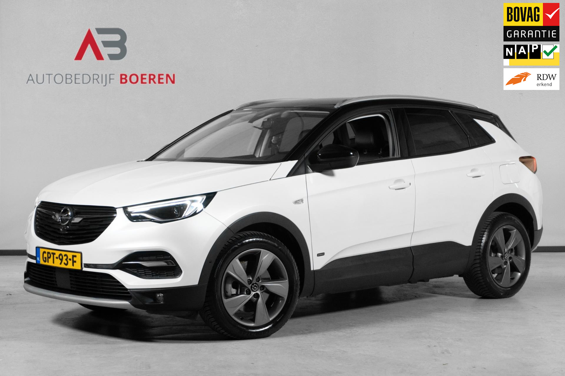 Opel GRANDLAND X 1.6 Turbo Hybrid4 Ultimate | Ledere bekleding |Navigatie | Apple Carplay |Rijklaarprijs