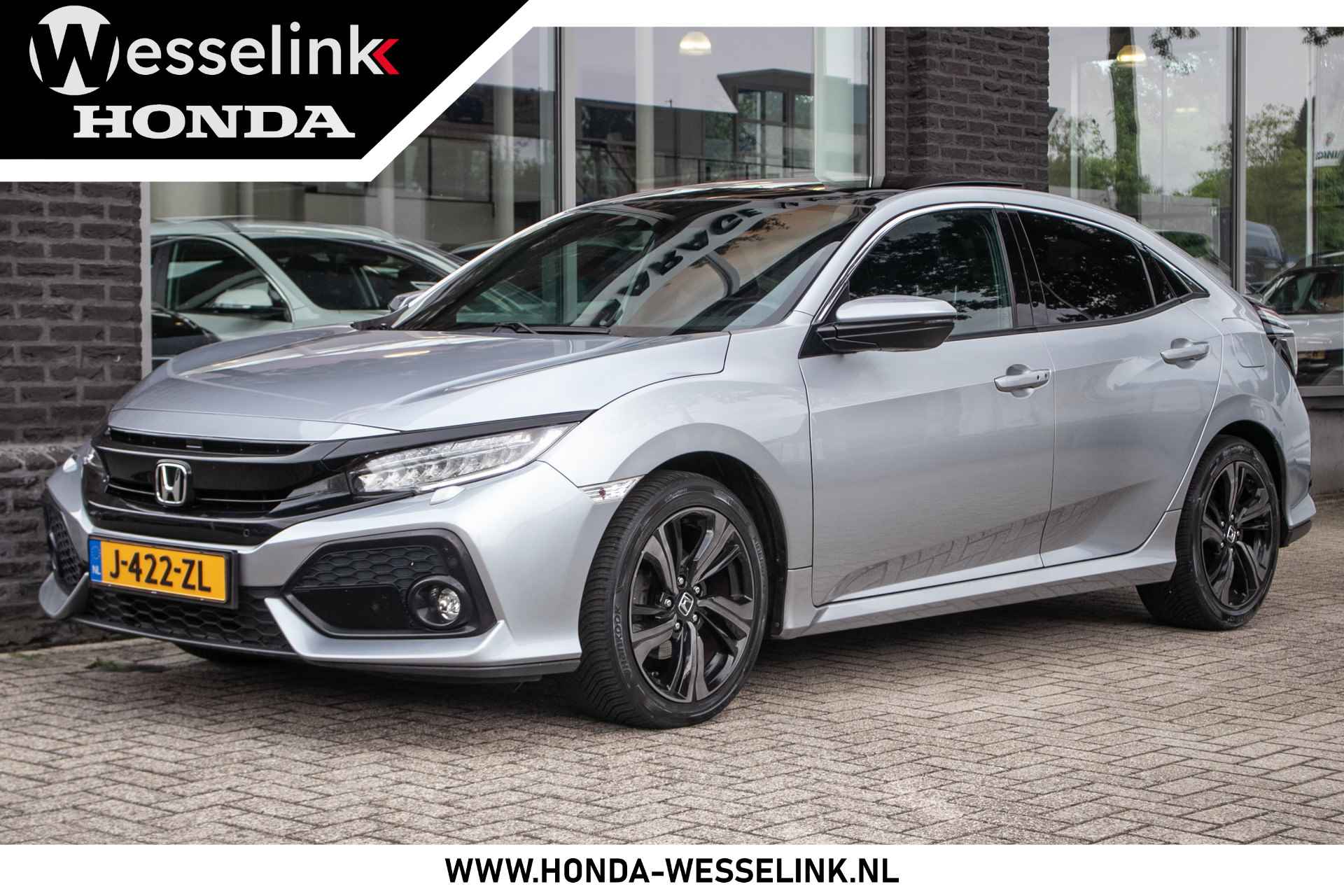 Honda Civic 1.0 i-VTEC Premium All-in rijklrprs | leder | schuif-k dak - 1/43