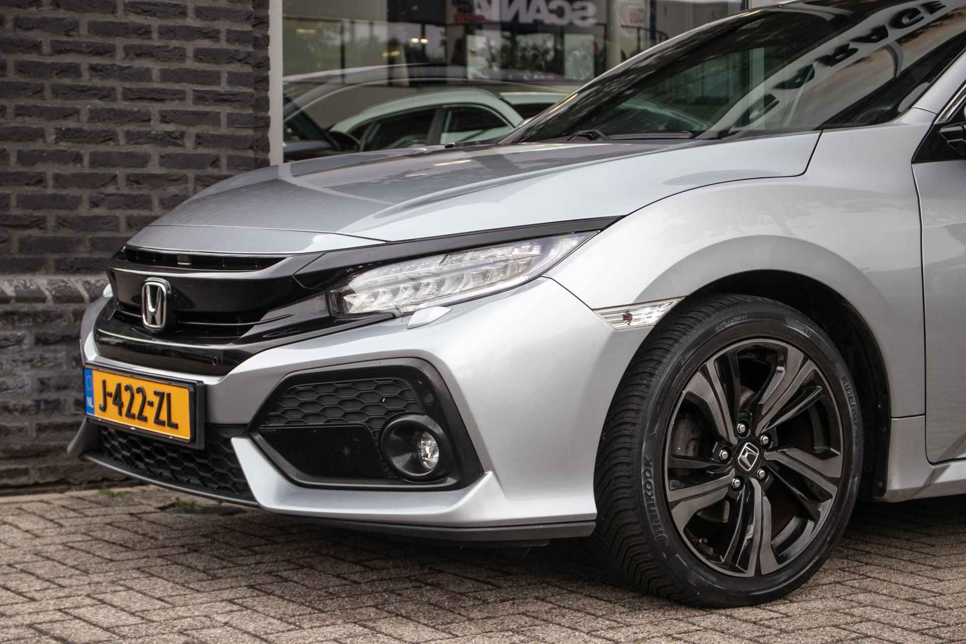 Honda Civic 1.0 i-VTEC Premium All-in rijklrprs | leder | schuif-k dak - 25/43