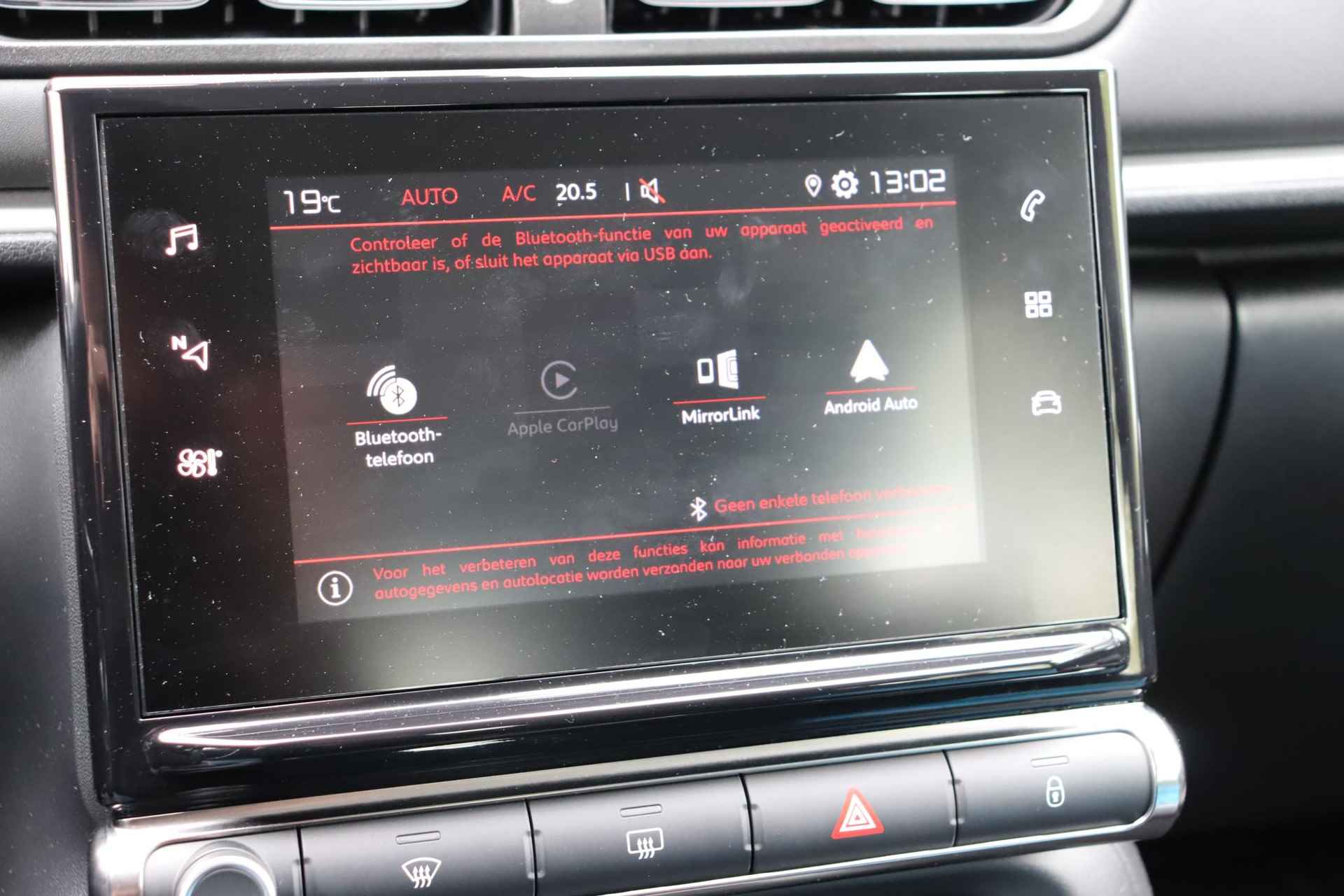 Citroen C3 C-Series 1.2 82 pk / Stoelverwarming / Climate / Apple CarPlay & Android Auto - 22/36