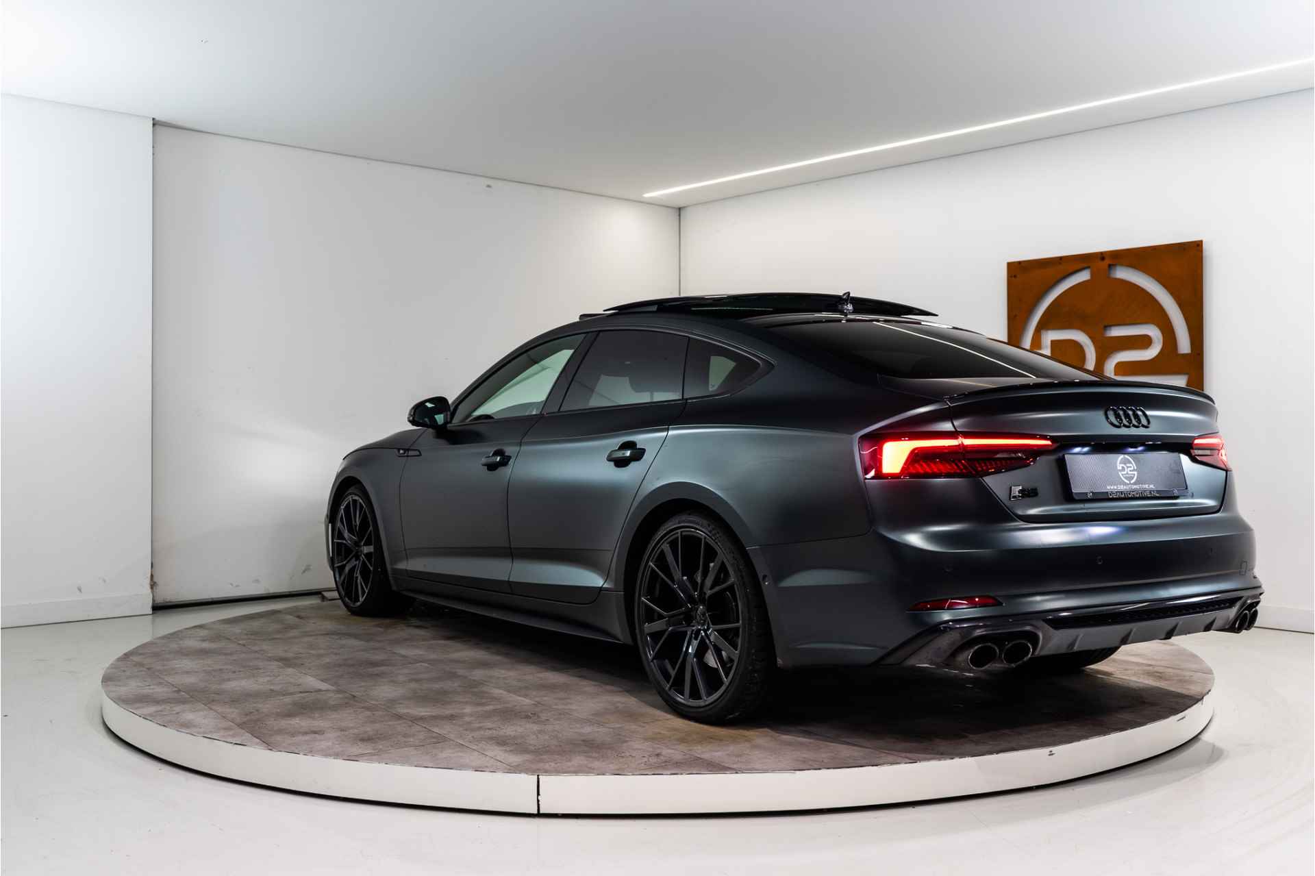 Audi S5 Sportback 3.0 TFSI A5 Quattro Pro Line+ 354PK | Satin Army | Pano | B&O | Sfeer | Dodehoek+ACC | VOL! 12 MND Garantie! GERESERVEERD - 4/48