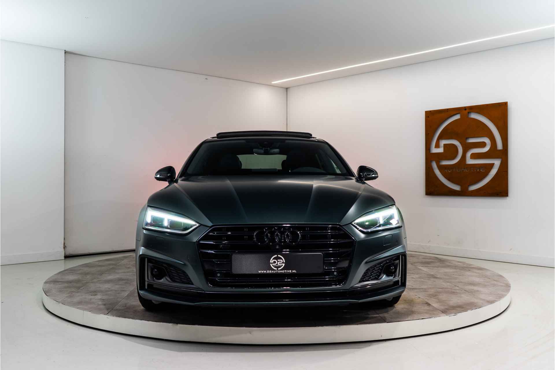 Audi S5 Sportback 3.0 TFSI A5 Quattro Pro Line+ 354PK | Satin Army | Pano | B&O | Sfeer | Dodehoek+ACC | VOL! 12 MND Garantie! GERESERVEERD - 9/48