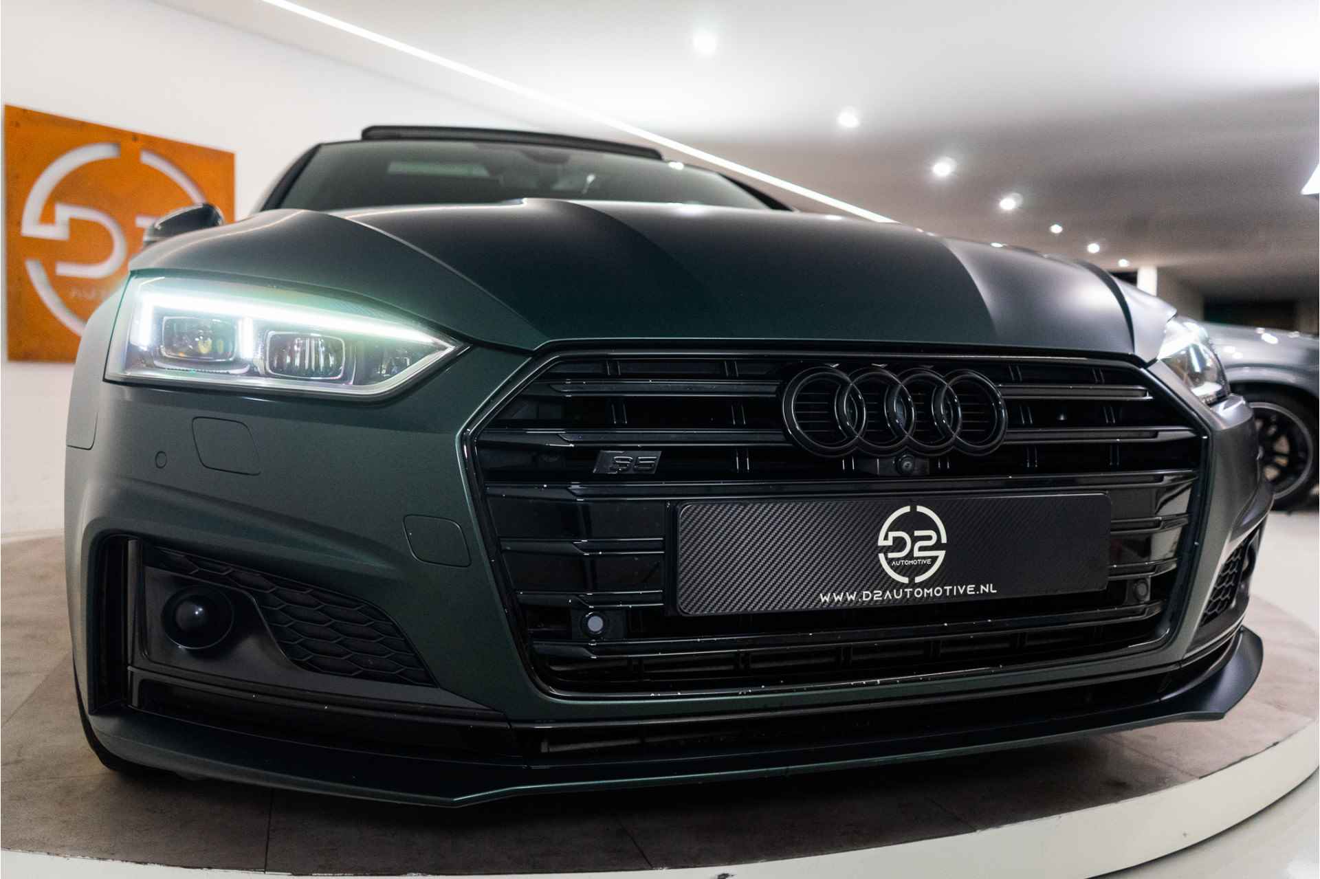 Audi S5 Sportback 3.0 TFSI A5 Quattro Pro Line+ 354PK | Satin Army | Pano | B&O | Sfeer | Dodehoek+ACC | VOL! 12 MND Garantie! GERESERVEERD - 11/48