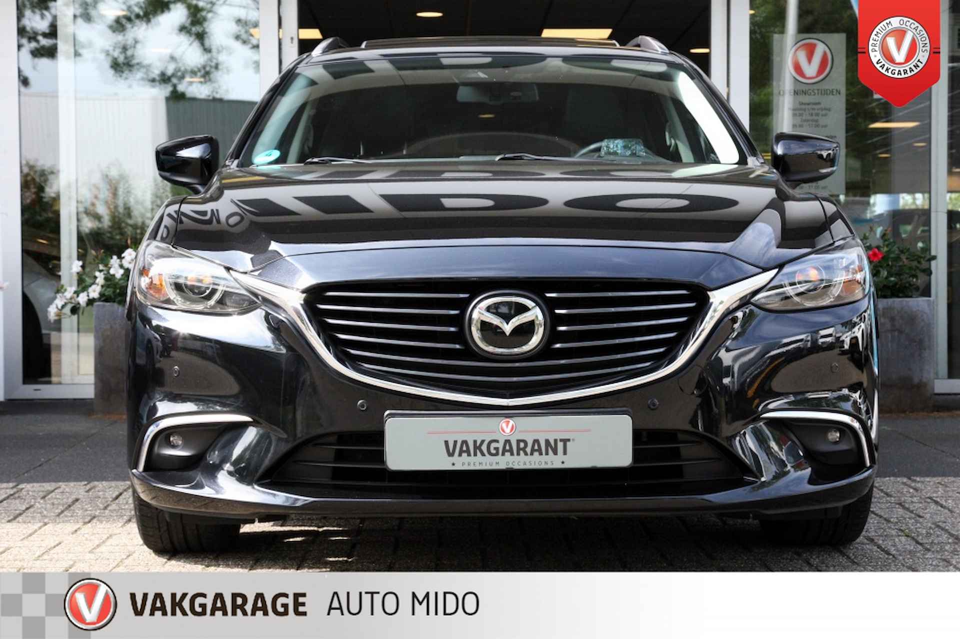 Mazda 6 Sportbreak 2.5i SkyActiv-G 192 GT-M Automaat -1e eigenaar- -LAGE KM STAND- - 8/58