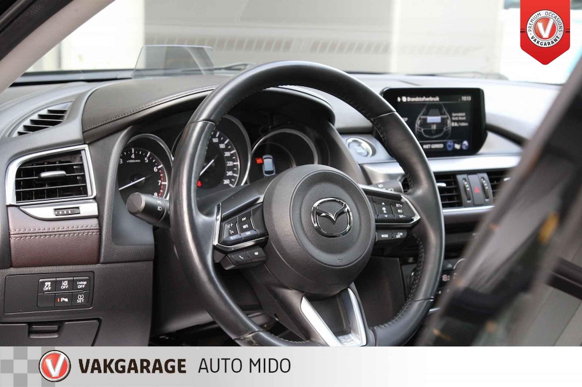 Mazda 6 Sportbreak 2.5i SkyActiv-G 192 GT-M Automaat -1e eigenaar- -LAGE KM STAND- - 30/58