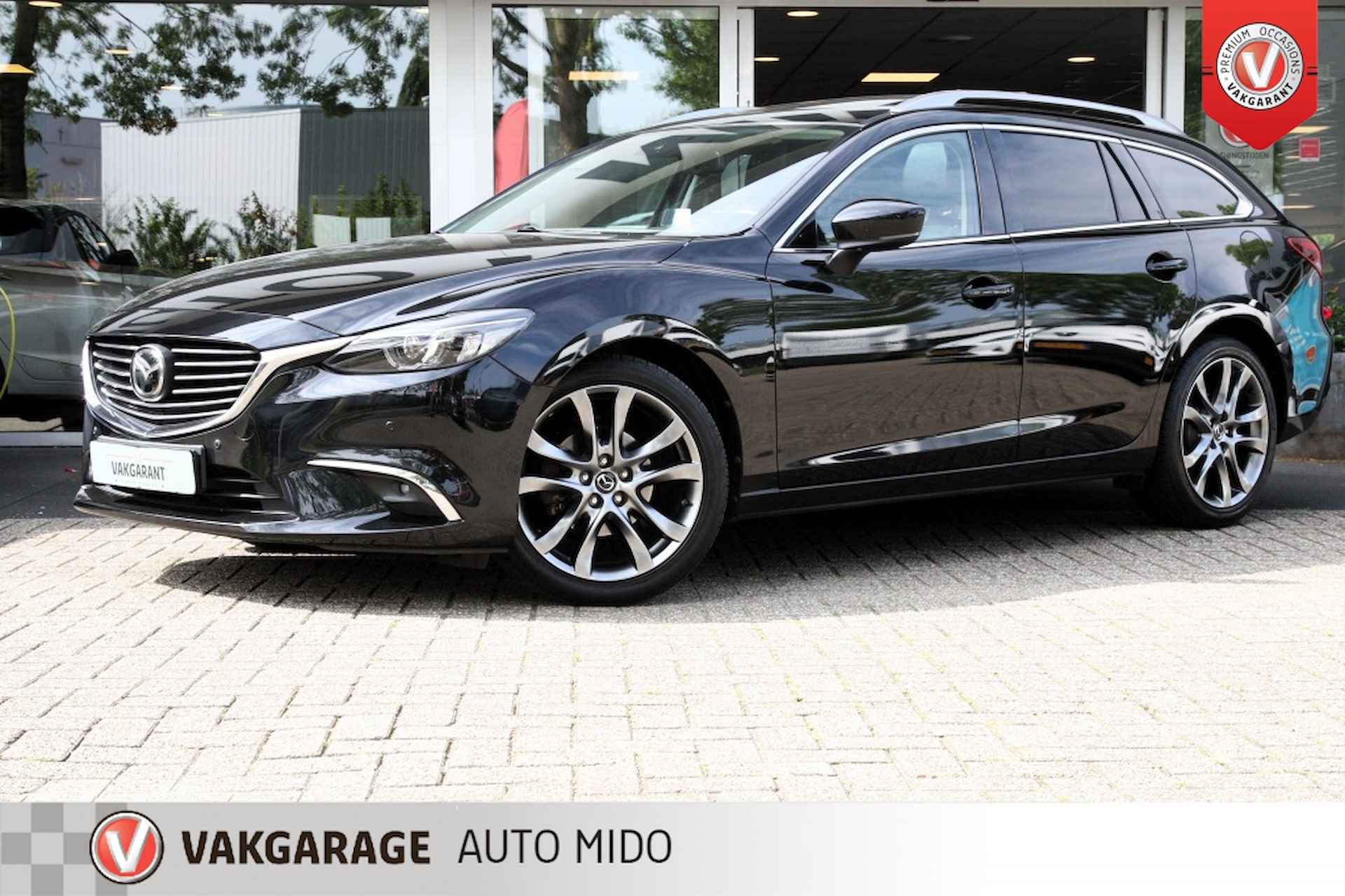 Mazda 6 Sportbreak 2.5i SkyActiv-G 192 GT-M Automaat -1e eigenaar- -LAGE KM STAND- - 40/58