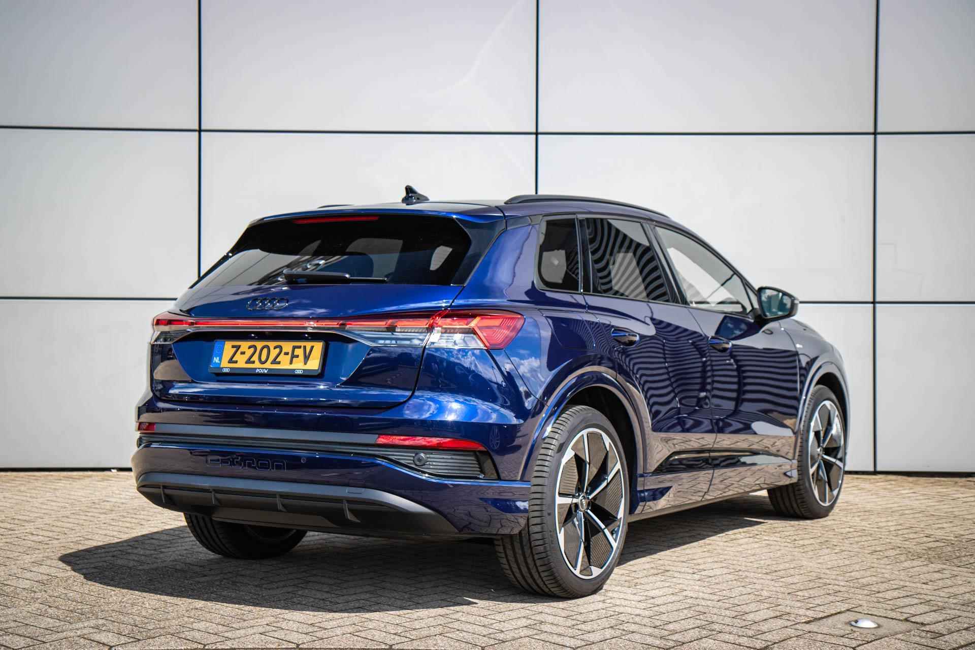 Audi Q4 e-tron 45 286pk S edition 82 kWh | Navigatie | Achteruitrijcamera | Sportstoelen | Adaptive Cruise - 2/43