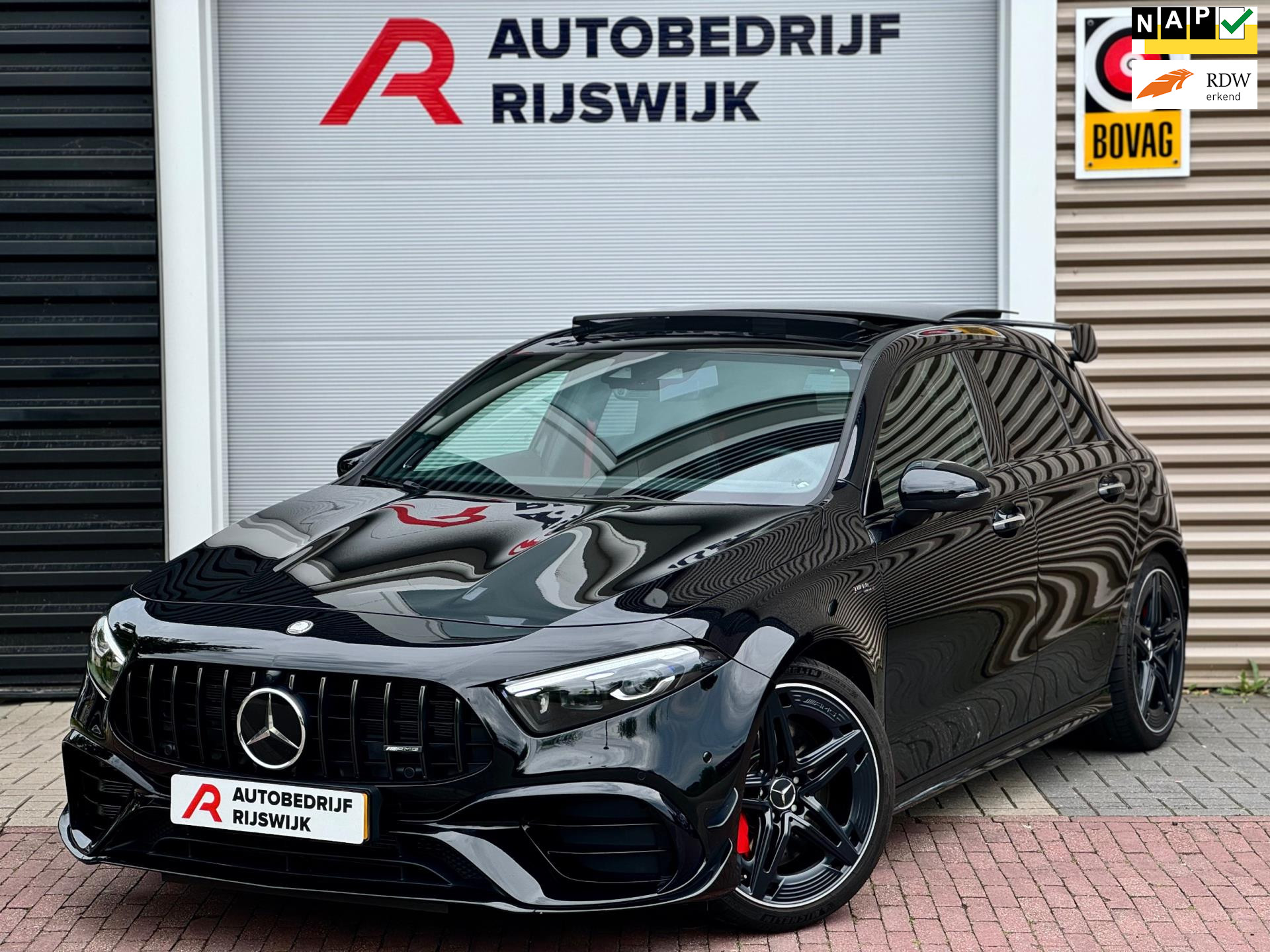 Mercedes-Benz A-klasse AMG 45 S 4MATIC+ Pano/Burmester/Camera