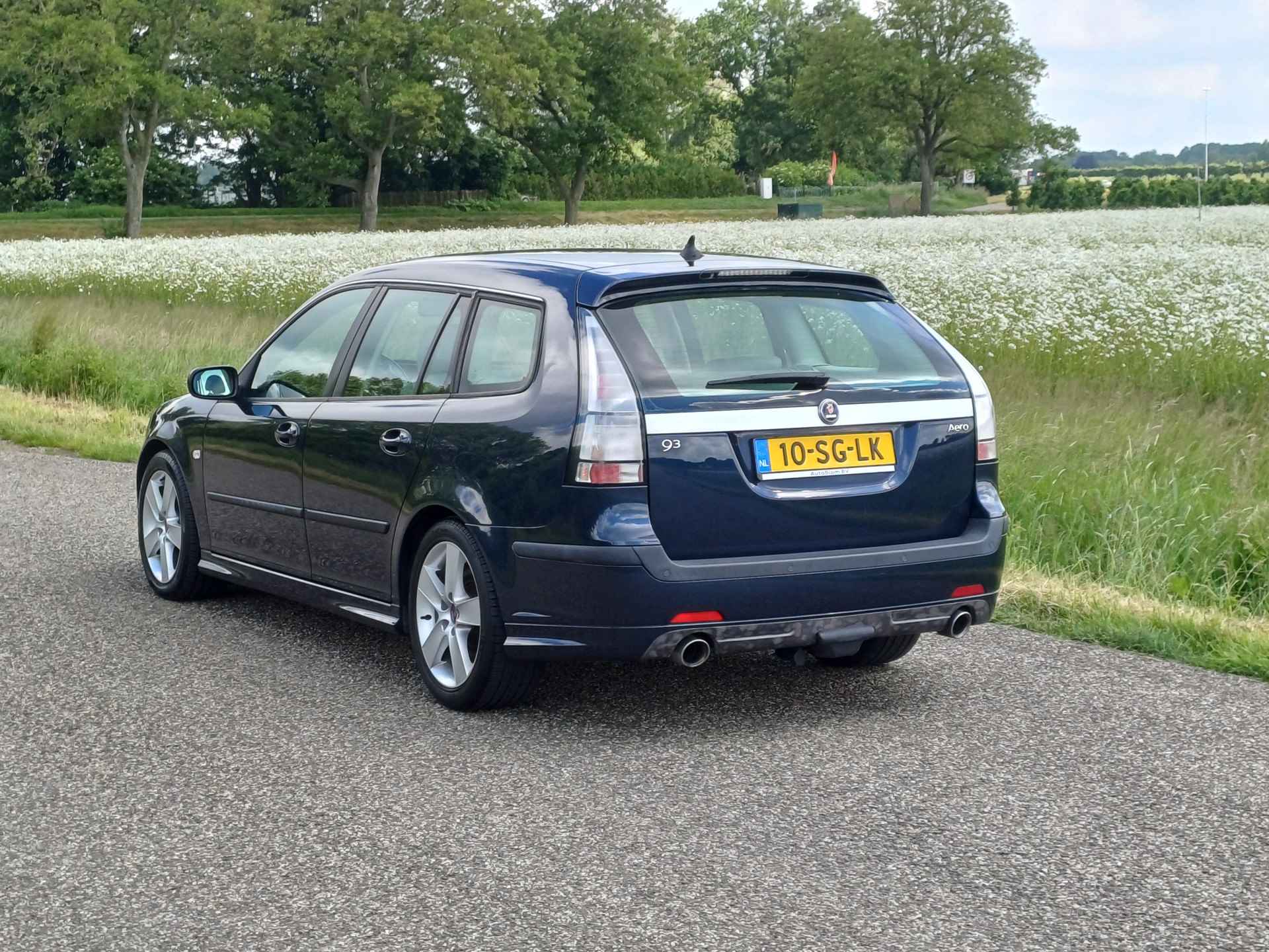 Saab 9-3 Sport Estate 2.8 V6 T Aero | Mooie Auto! | NL | Lage KM! | Top onderhouden | Navi | Clima | Cruise - 11/52