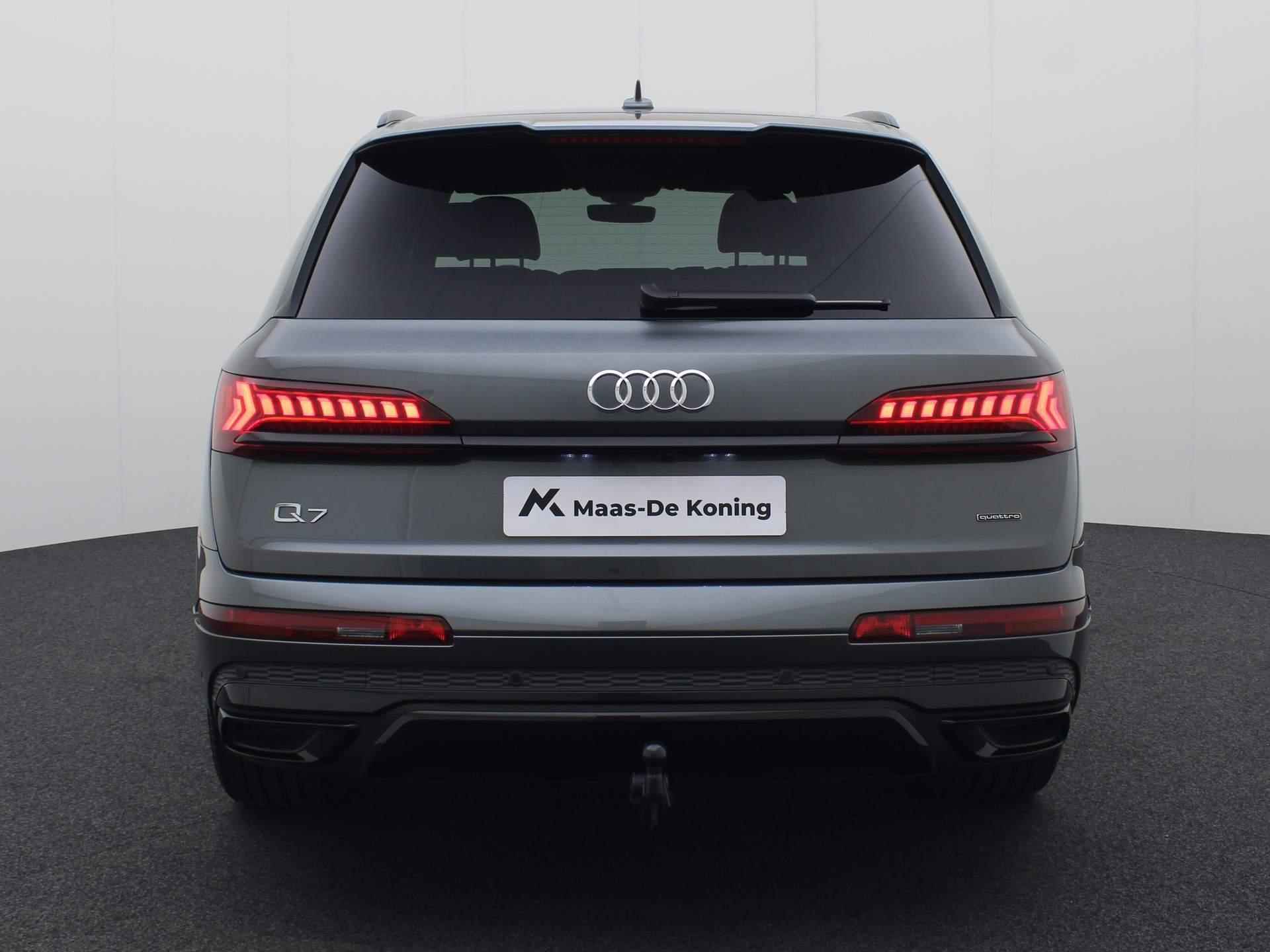 Audi Q7 55 TFSIe 280kW/381PK quattro S Line · Luchtvering · Trekhaak · Parkeersensoren + Area view · Garantie tot 28-01-2029 of 100000km - 41/50