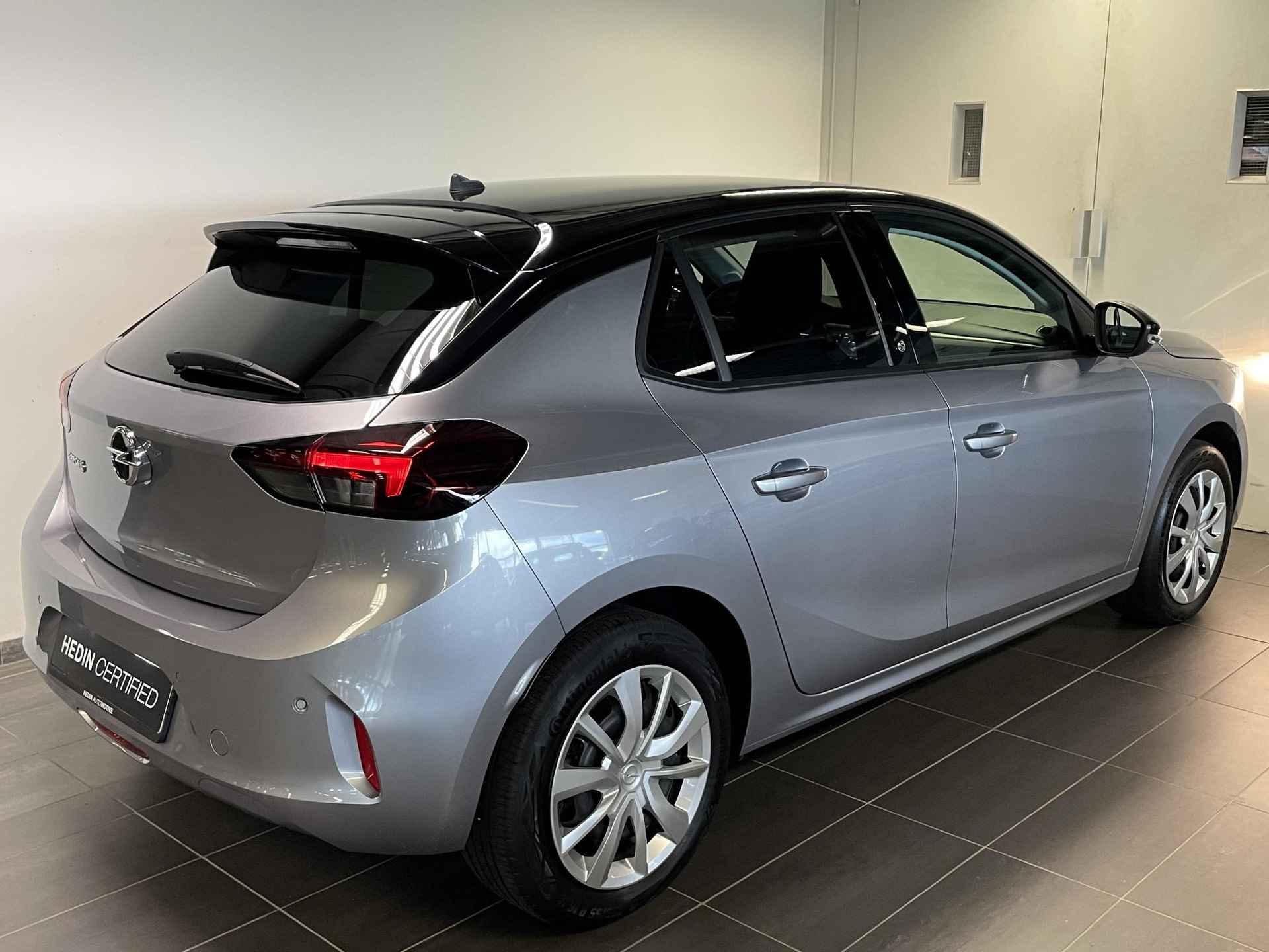 Opel Corsa-e Edition 50 kWh | Navigatie via App | Climate control | Cruise control | Carplay | Zwart dak | DAB | PDC | 14.000km! - 23/26