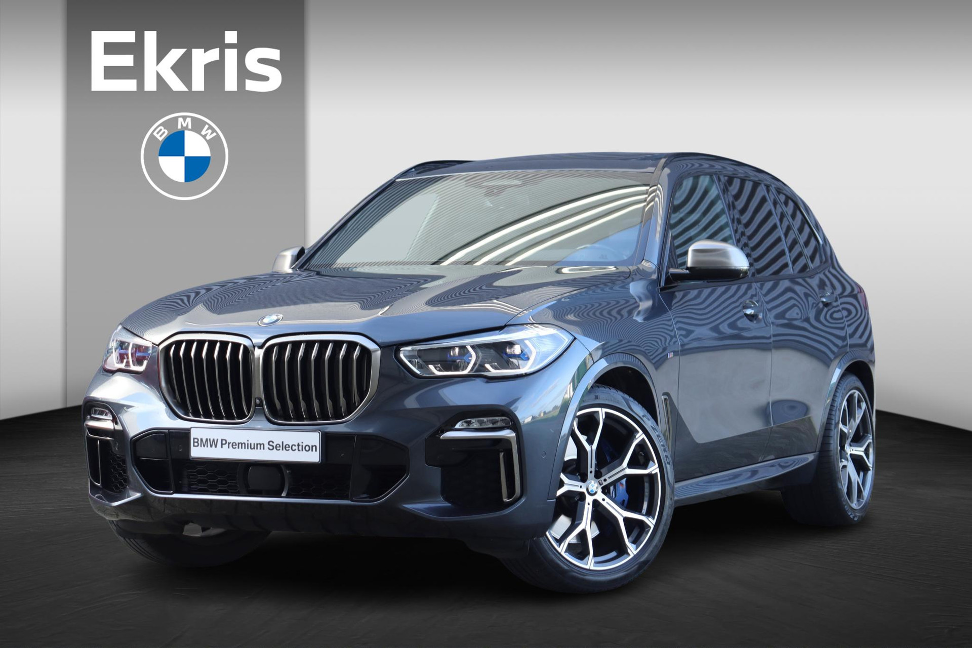 BMW X5 M50d | High Executive | M Sportpakket | Panodak Skylounge | Driving Assistant Prof. | Trekhaak | Head-Up | Harman Kardon | Massage | Stoelventilatie | Soft Close | 21'' LMV