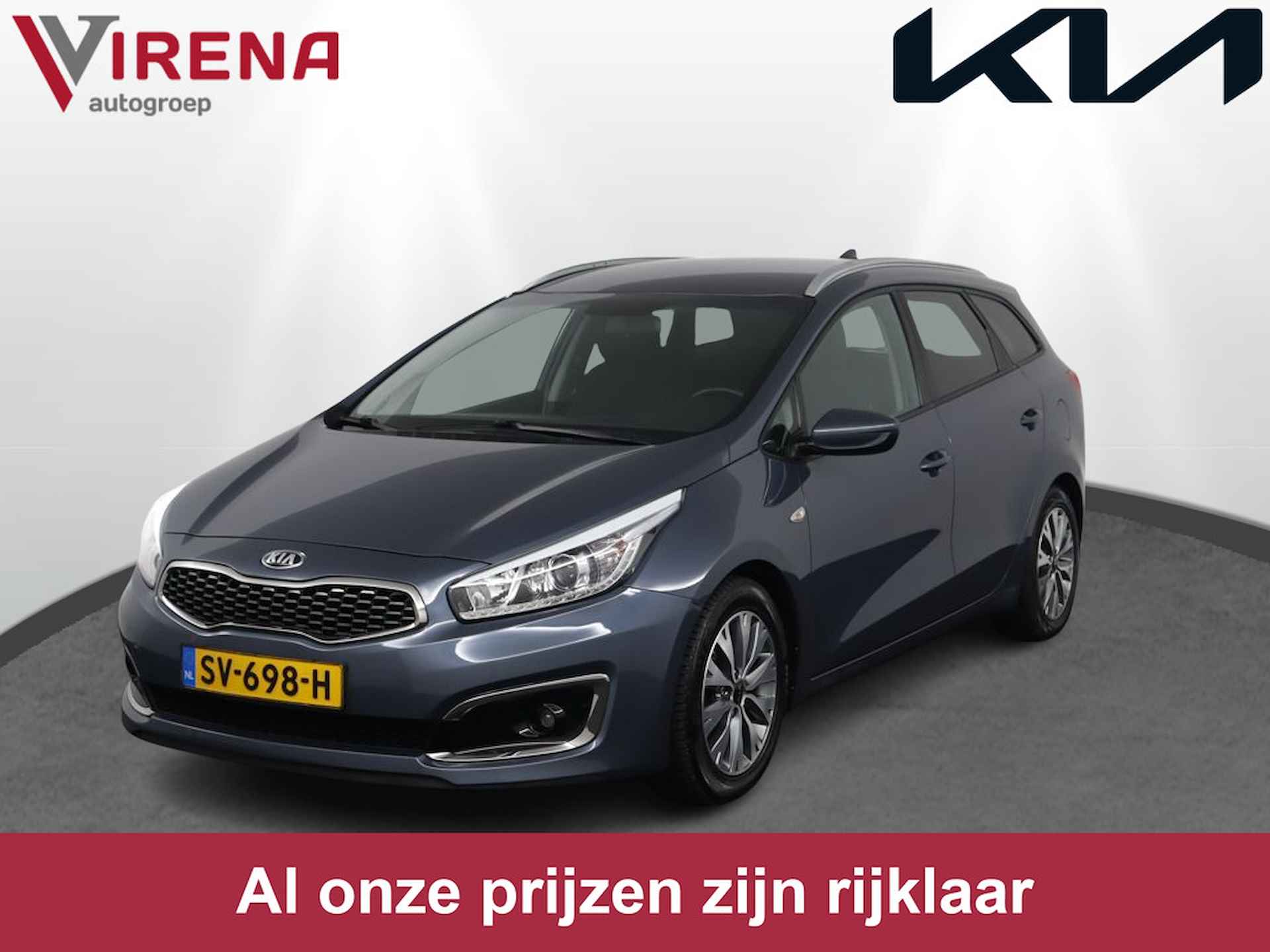 Kia Ceed Sportswagon 1.0 T-GDi Design Edition - Trekhaak - Navigatie - Camera - Cruise Control - Airco - 12 Maanden Bovag Garantie - 1/62