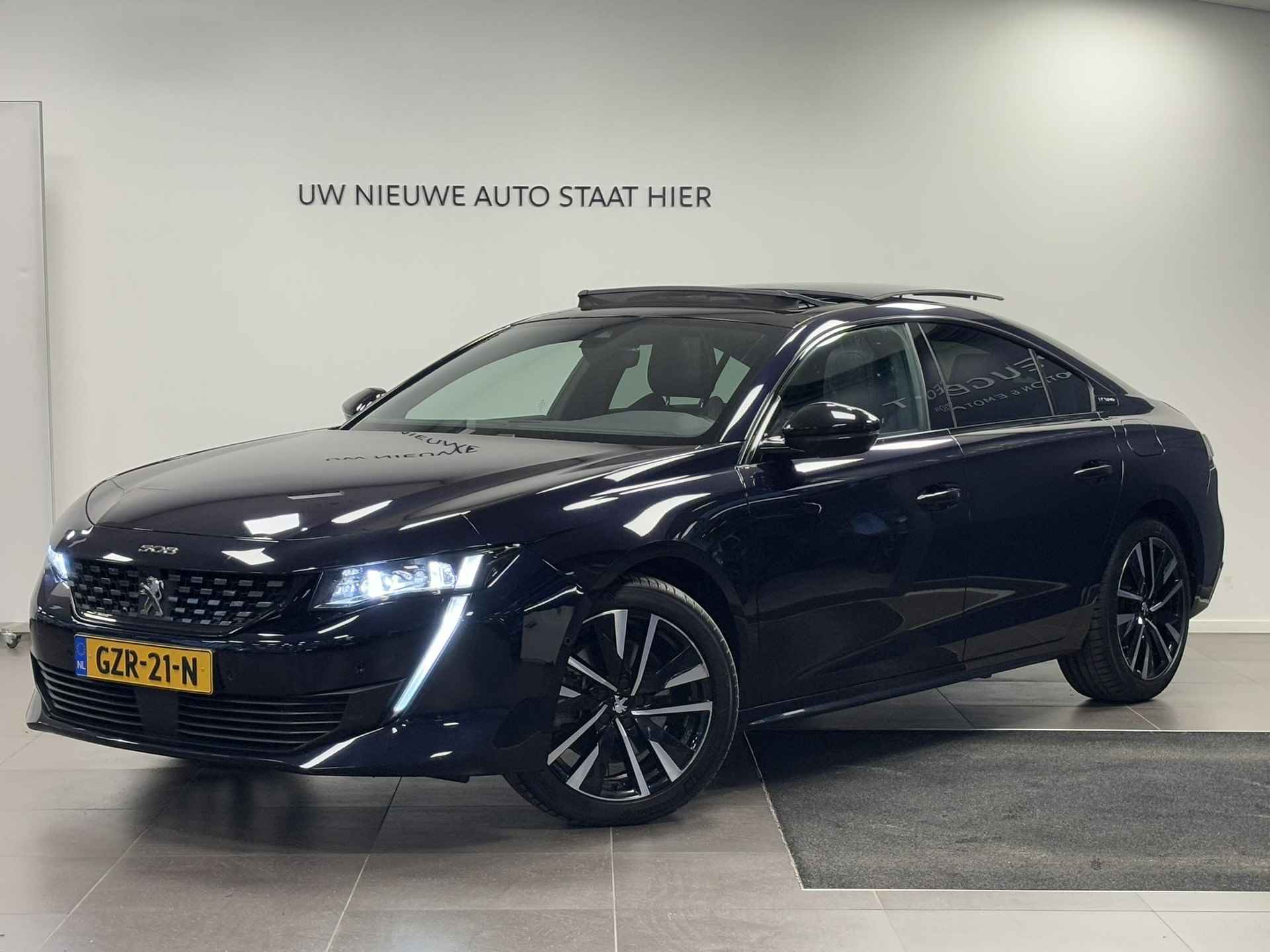 Peugeot 508 Berline GT Pack Business 1.6 PHEV HYbrid 225pk e-EAT8 AUTOMAAT | FULL-OPTIONS! | NAPPA LEDER | SCHUIF/KANTELDAK | TREKHAAK | NIGHTVISION | HANDSFREE A.KLEP | 360° CAMERA - 3/95