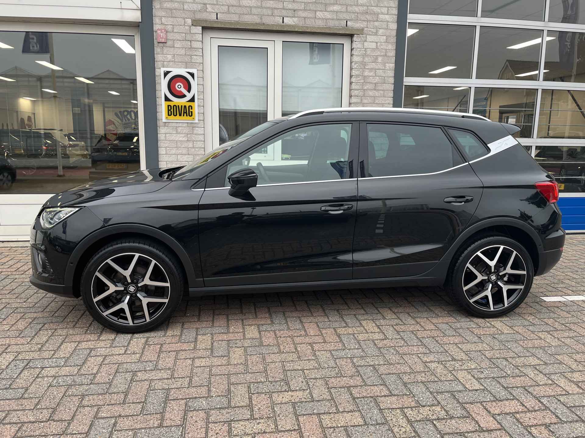 SEAT Arona 1.0 TSI FR / AUTOMAAT/ BEATS AUDIO/ 18'' LMV/ CAMERA/ PARK. SENSOREN/ LED/ DODE HOEK/ KEYLESS/ VIRTUAL COCKPIT/ STOEL VERWARM./ ADAPT. CRUISE/ APP CONNECT/ NAVI/ CLIMA/ DAB/ - 3/42