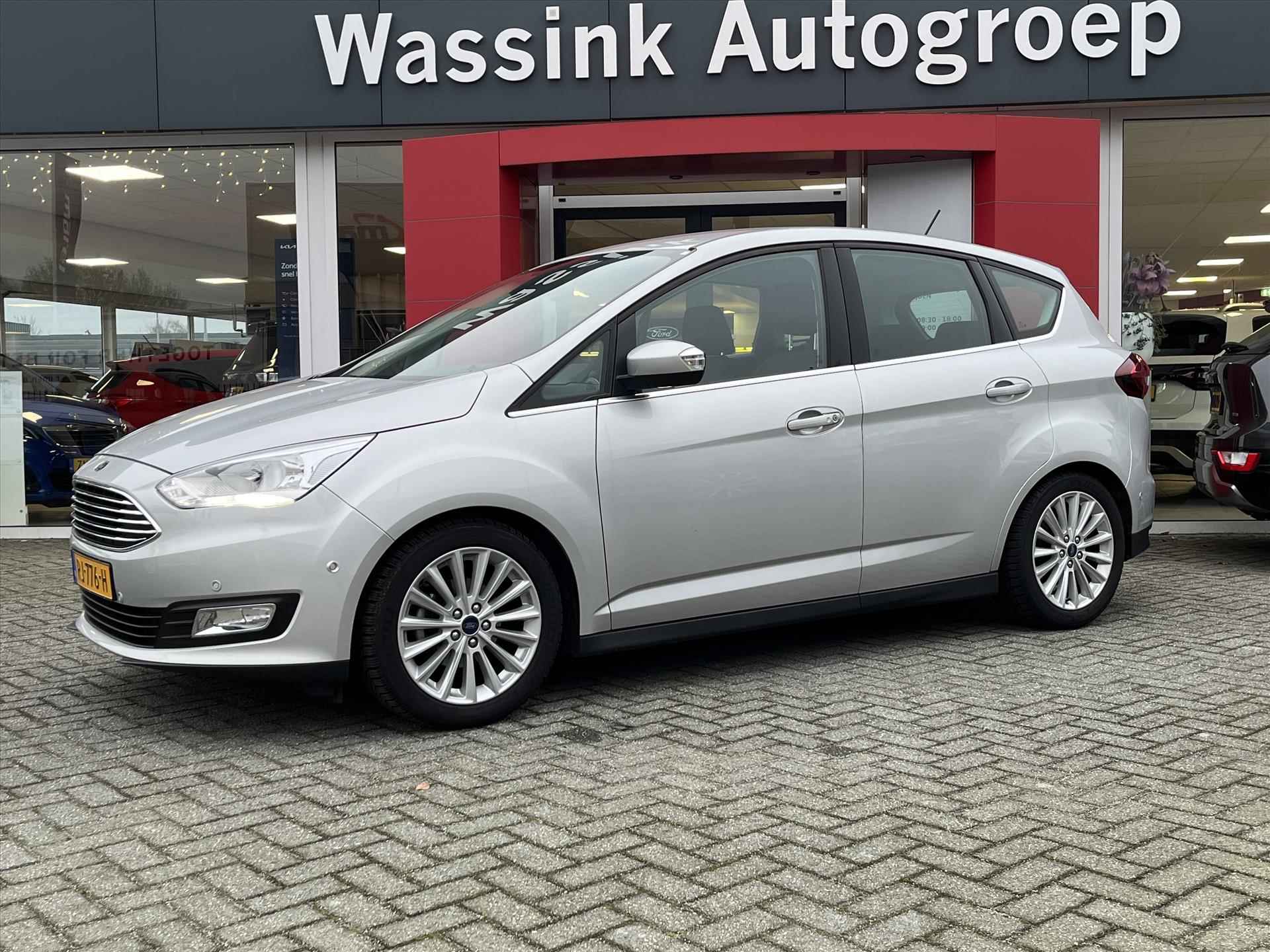 Ford C-Max 1.0 EcoBoost 125pk Titanium | Climatronic | Parkeersensoren voor / achter | Navigatie | - 2/27