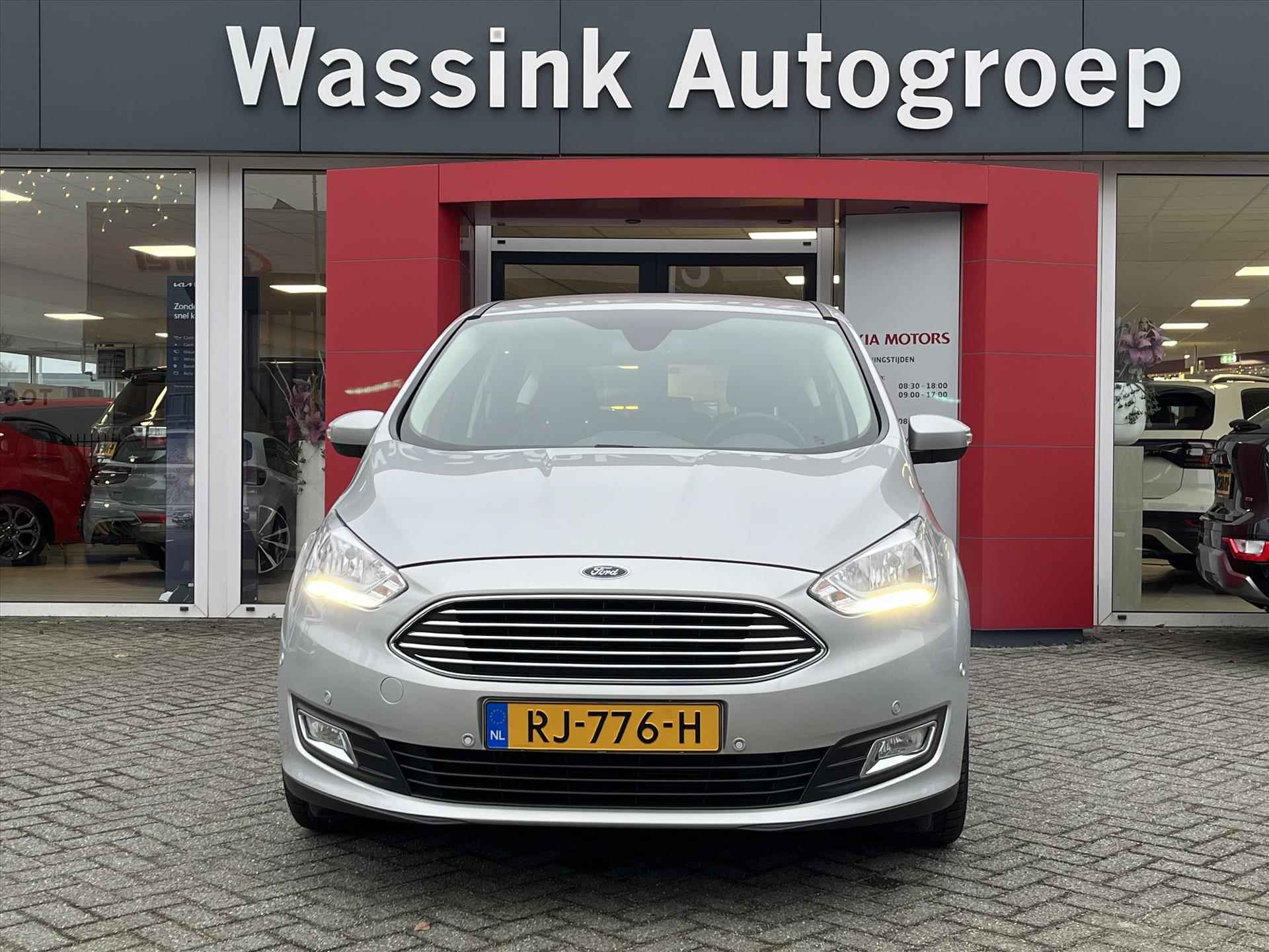 Ford C-Max 1.0 EcoBoost 125pk Titanium | Climatronic | Parkeersensoren voor / achter | Navigatie | - 5/27