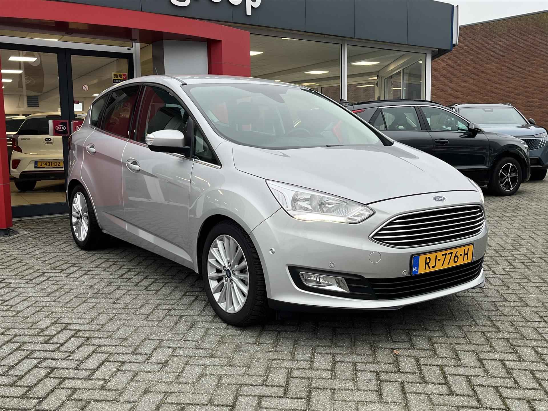 Ford C-Max 1.0 EcoBoost 125pk Titanium | Climatronic | Parkeersensoren voor / achter | Navigatie | - 6/27