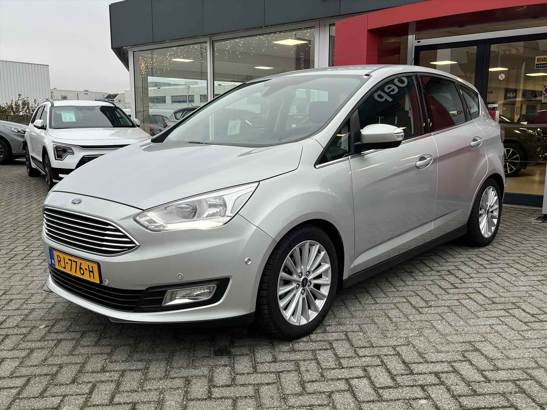 Ford C-Max 1.0 EcoBoost 125pk Titanium | Climatronic | Parkeersensoren voor / achter | Navigatie | - 7/27