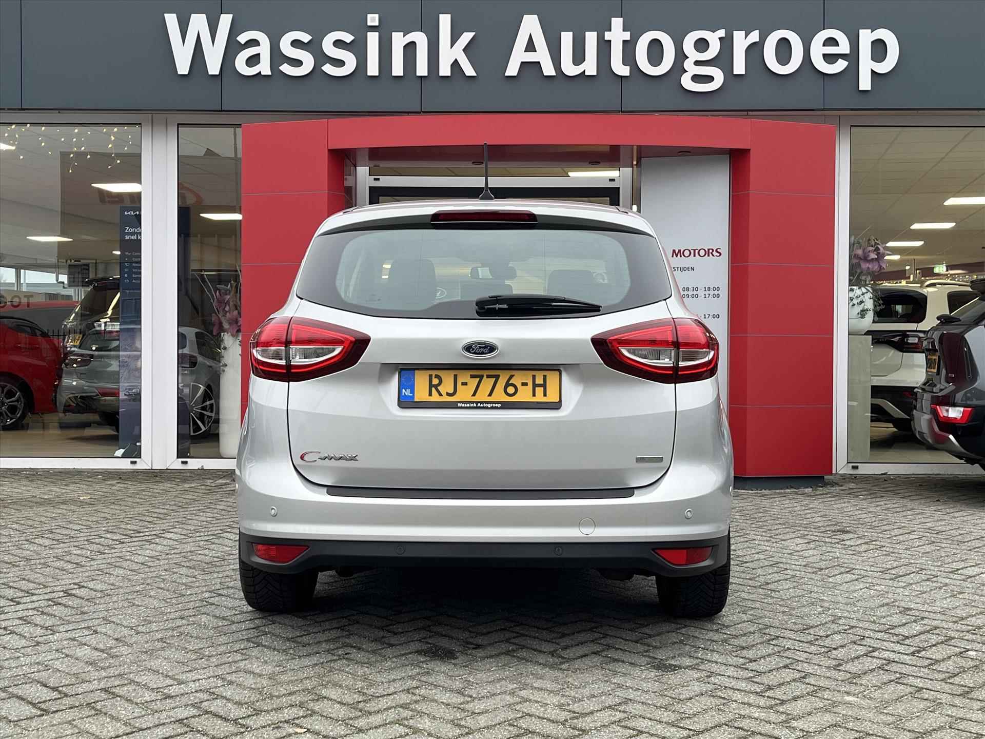 Ford C-Max 1.0 EcoBoost 125pk Titanium | Climatronic | Parkeersensoren voor / achter | Navigatie | - 19/27