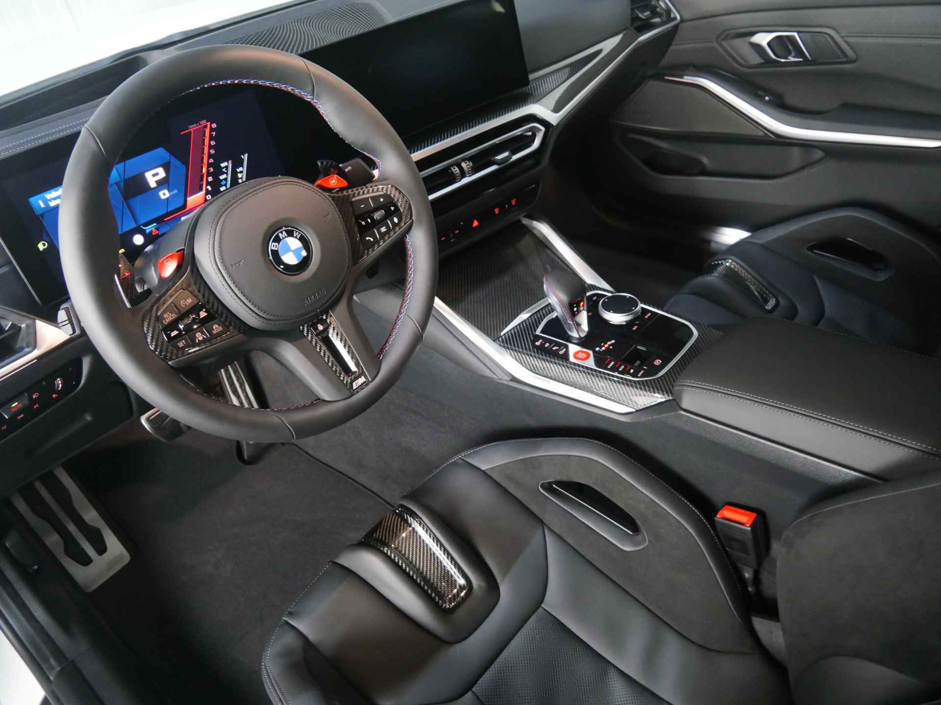 BMW 3 Serie M3 xDrive Competition High Executive Automaat / M Drive Professional / M Carbon kuipstoelen / Laserlight / M Carbon-keramisch remmen / Adaptief M Onderstel - 10/52
