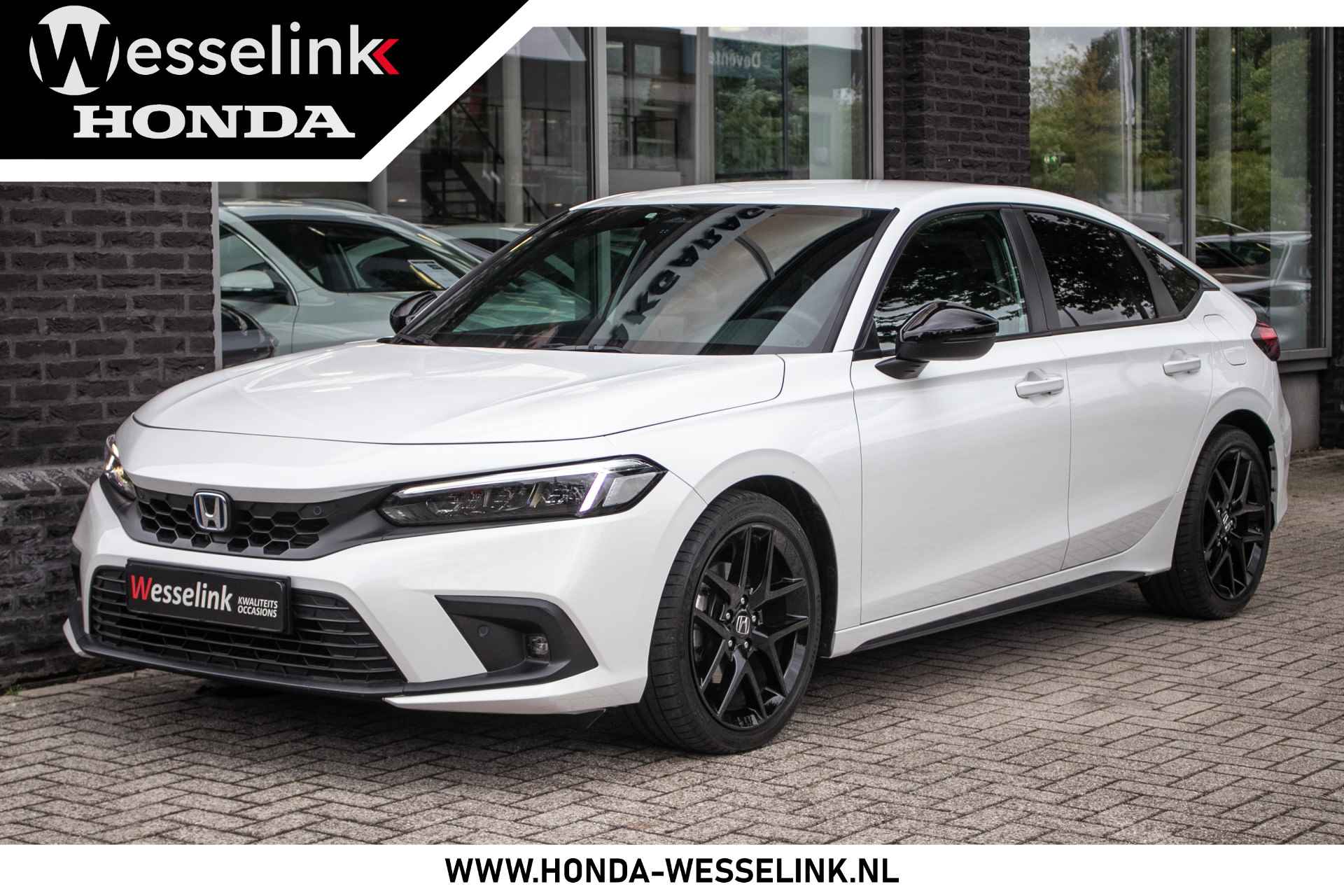 Honda Civic 2.0 e:HEV Sport Automaat - All-in rijklaarprijs | Honda Sensing | Cruise | 2.0 Hybrid | Andr.auto / Apple carplay - 1/36