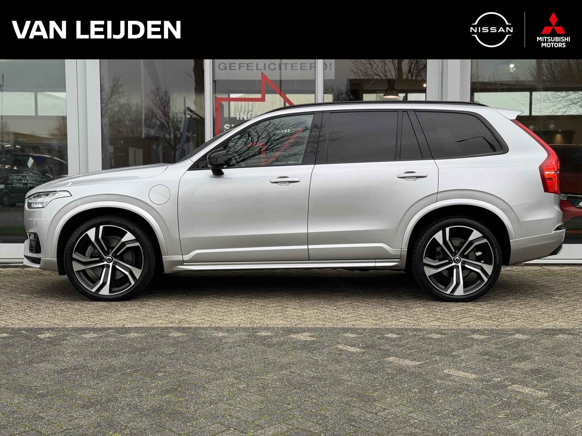 VOLVO XC90 T8 Recharge AWD R-Design | Trekhaak | Panoramadak | Luchtvering | Leder | 22 inch | H&K - 2/32