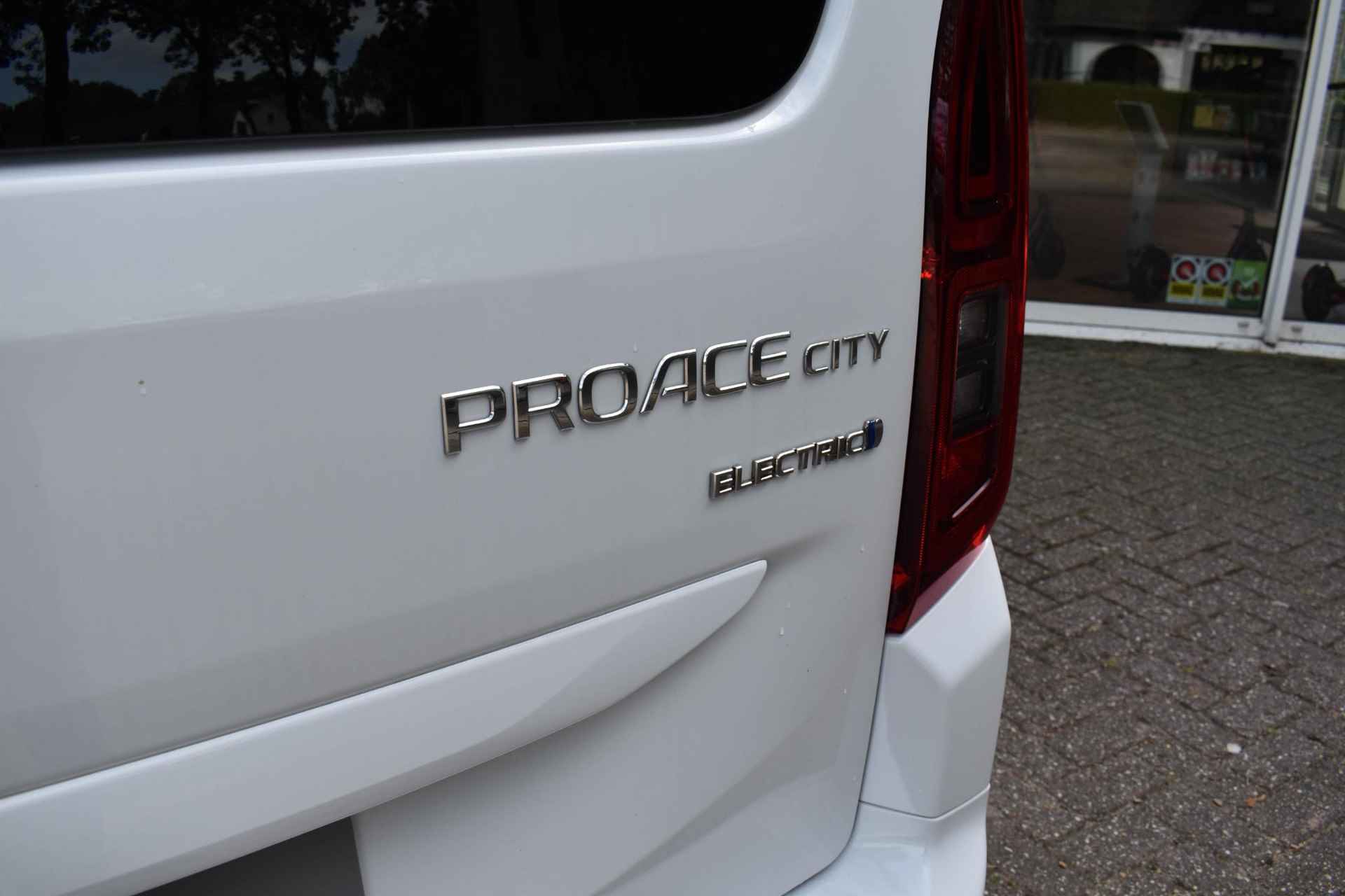 Toyota PROACE CITY Verso Electric Navigator Long 50 kWh 5 Pers Navi Carplay Camera S - 44/44