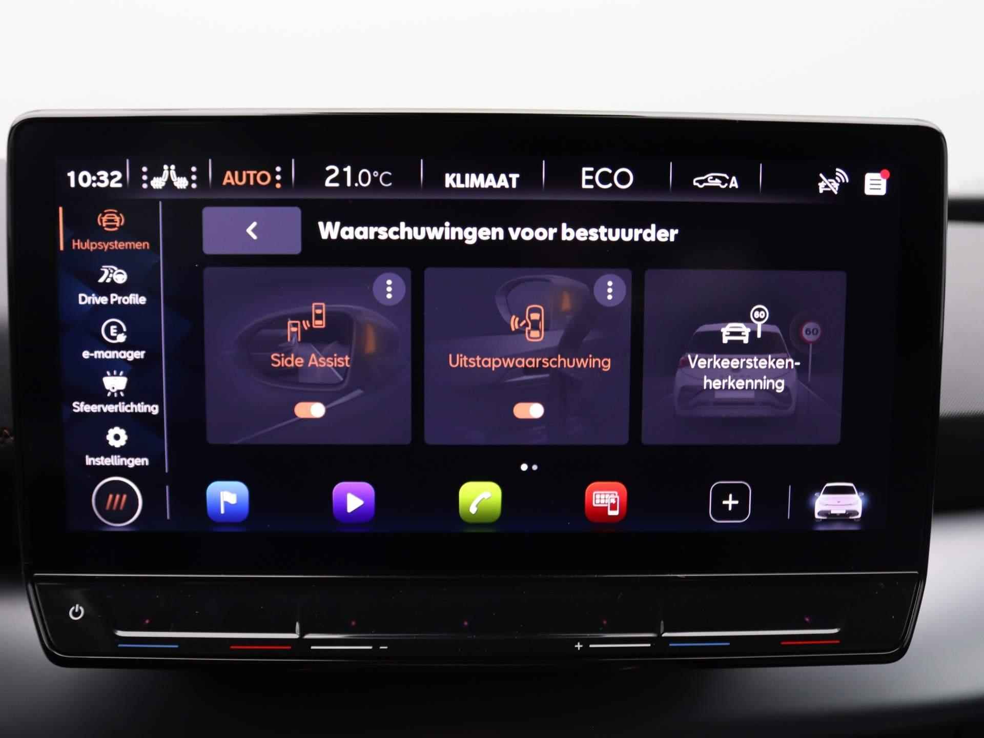 CUPRA Born Performance 62 kWh 231PK Eboost, kuipstoelen, achteruitrijcamera, BeatsAudio, stuur/stoelverwarming, side assist, DCC, keyless, alarm, 20'' lichtmetaal - 30/46