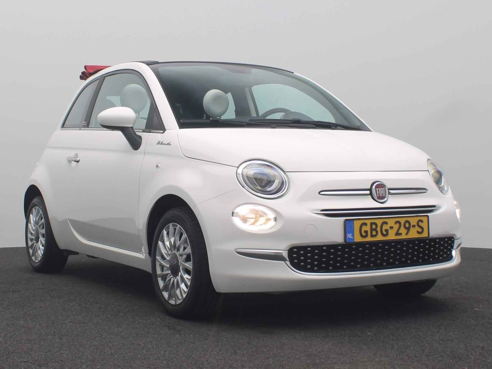 Fiat 500C 1.0 Hybrid Dolcevita | Rood Dak | Airco | Lichtmetaal | - 7/42