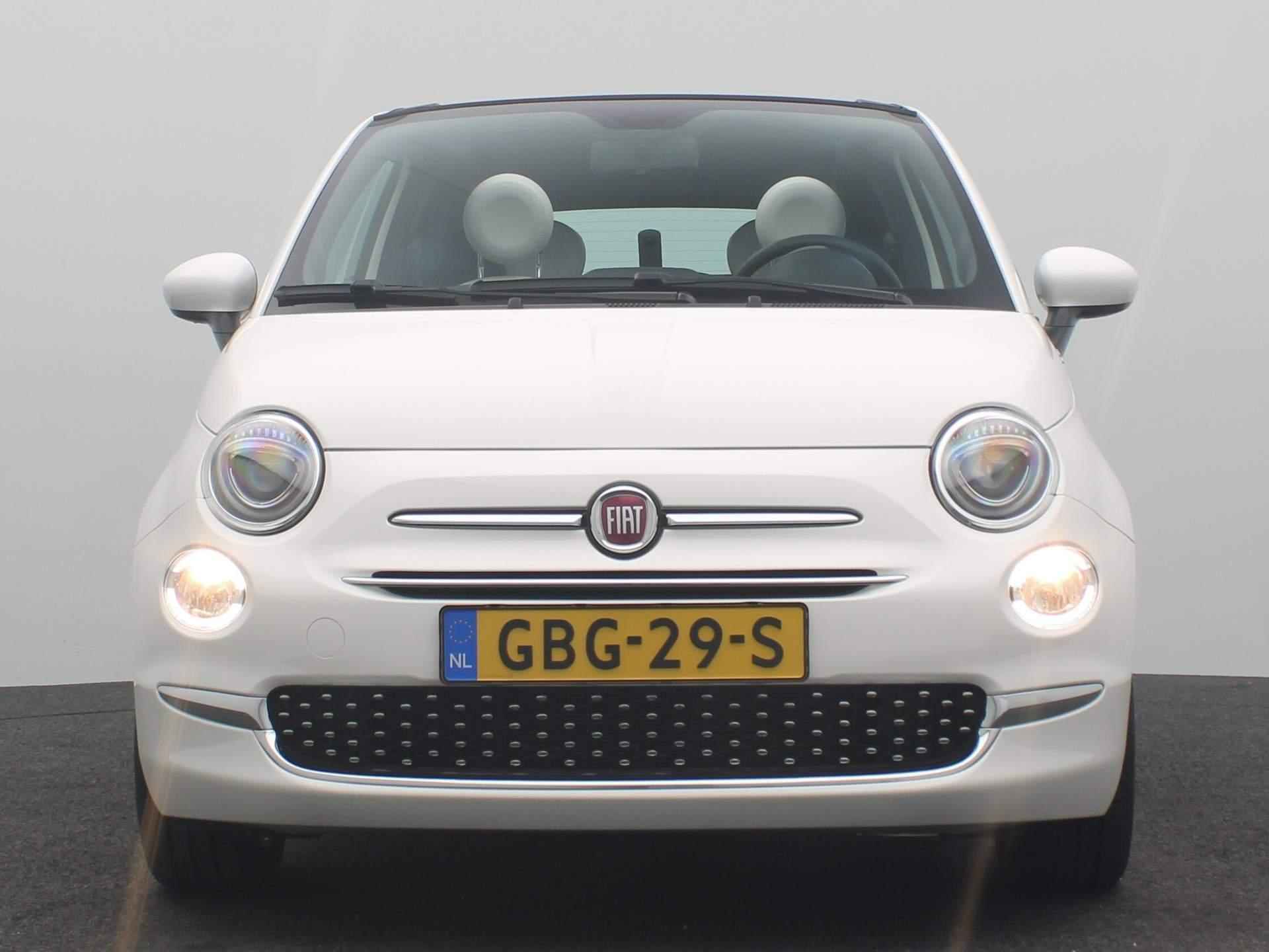 Fiat 500C 1.0 Hybrid Dolcevita | Rood Dak | Airco | Lichtmetaal | - 8/42